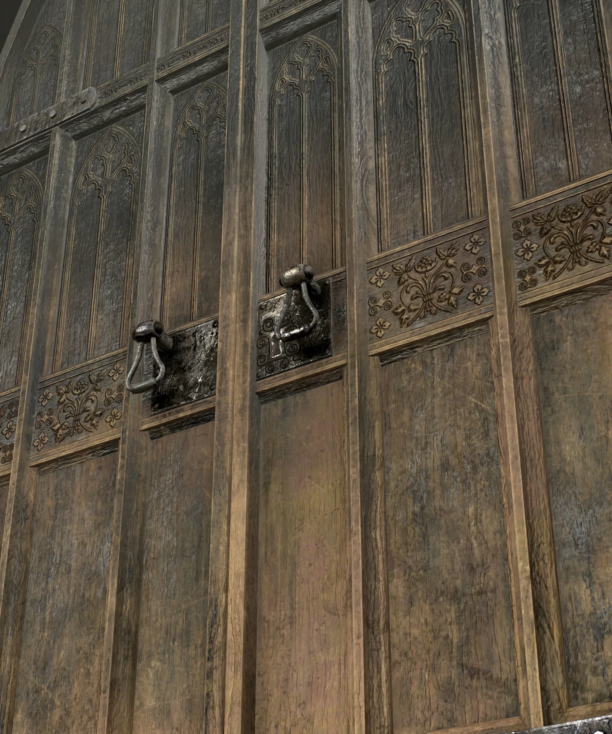 Medieval Wooden Door