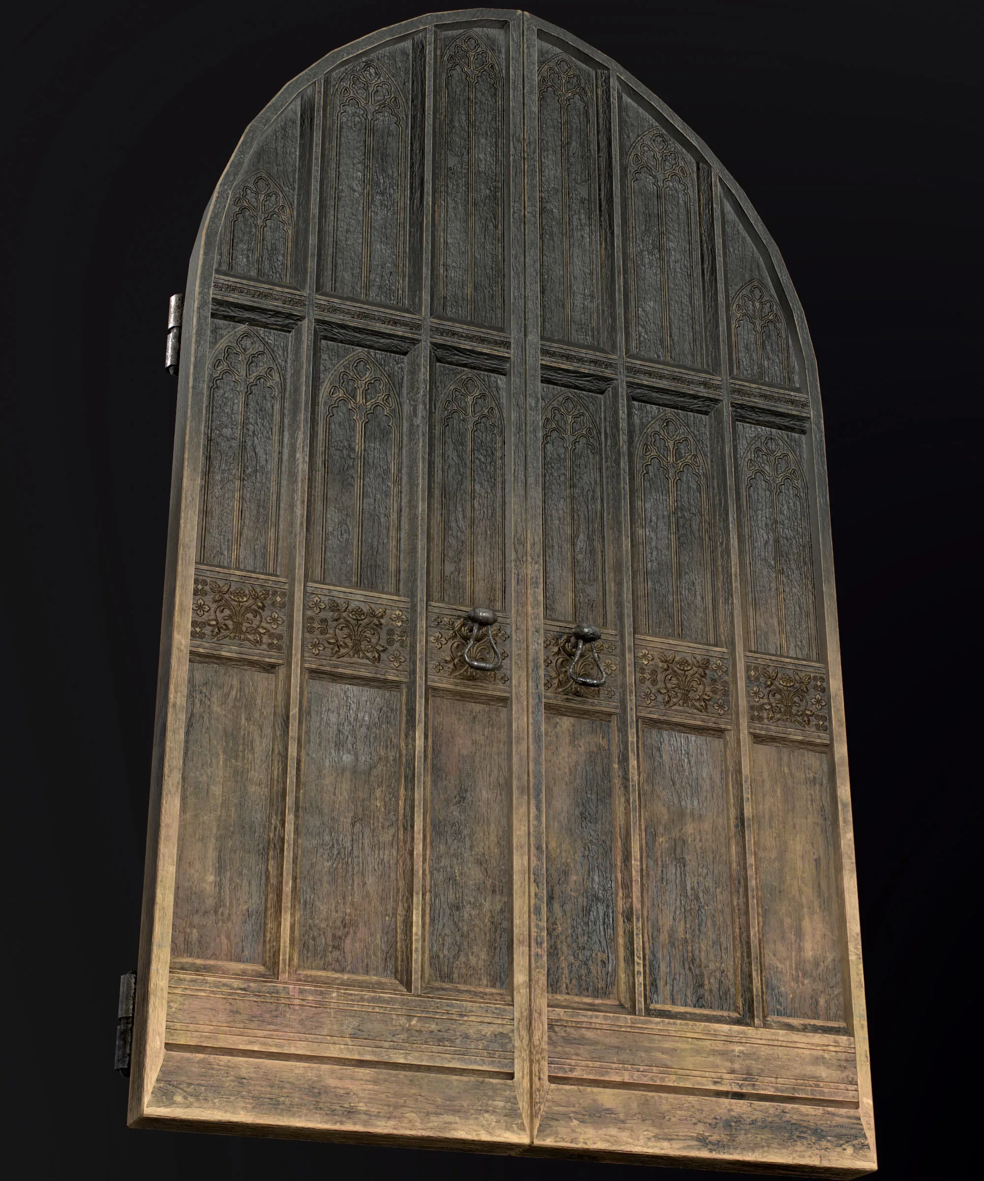 Medieval Wooden Door