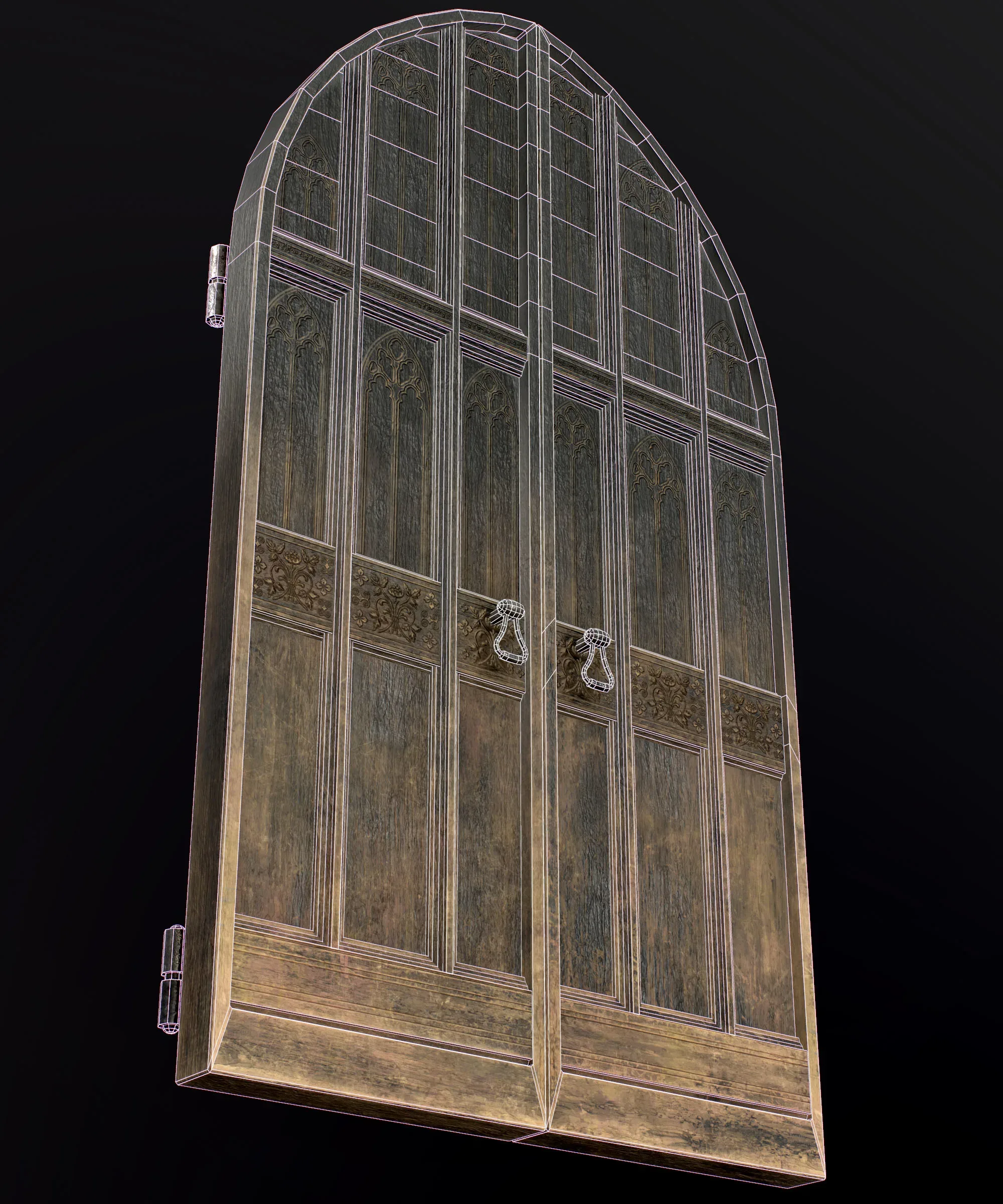 Medieval Wooden Door