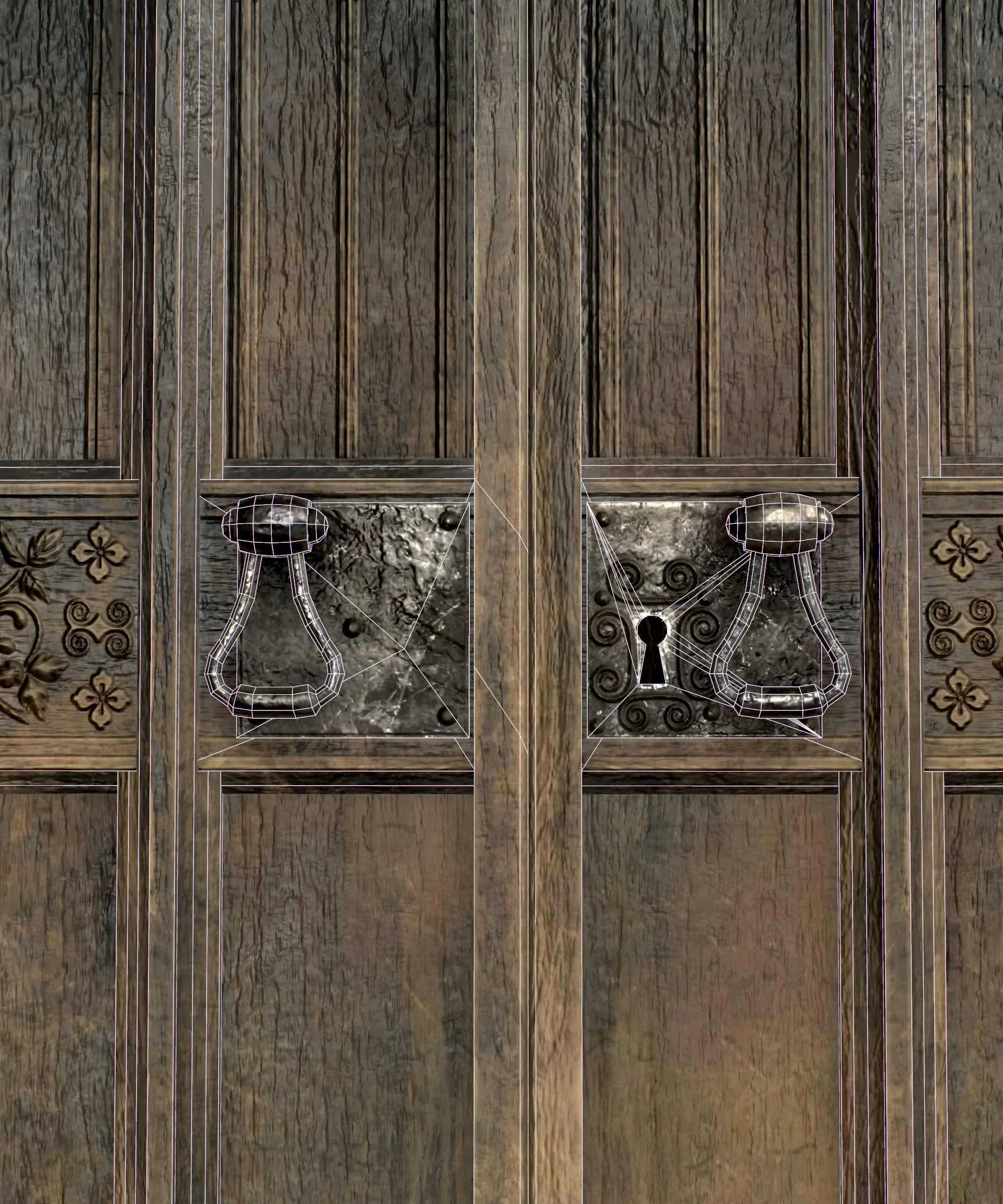 Medieval Wooden Door