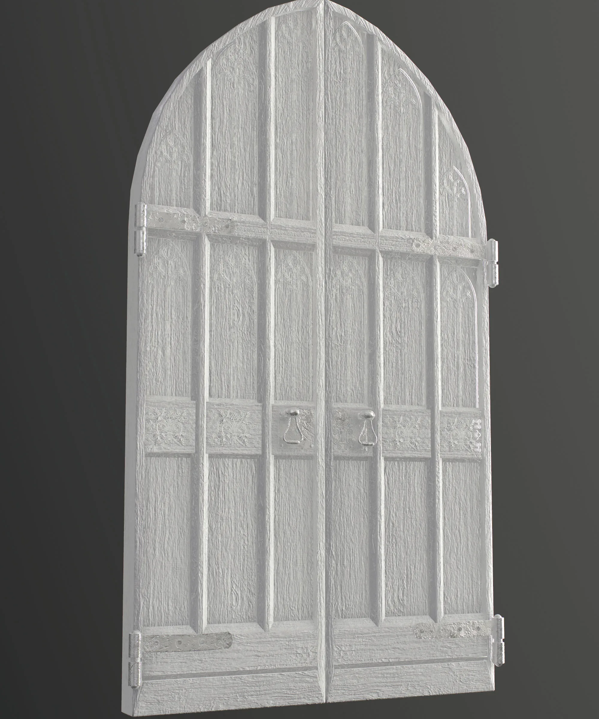 Medieval Wooden Door