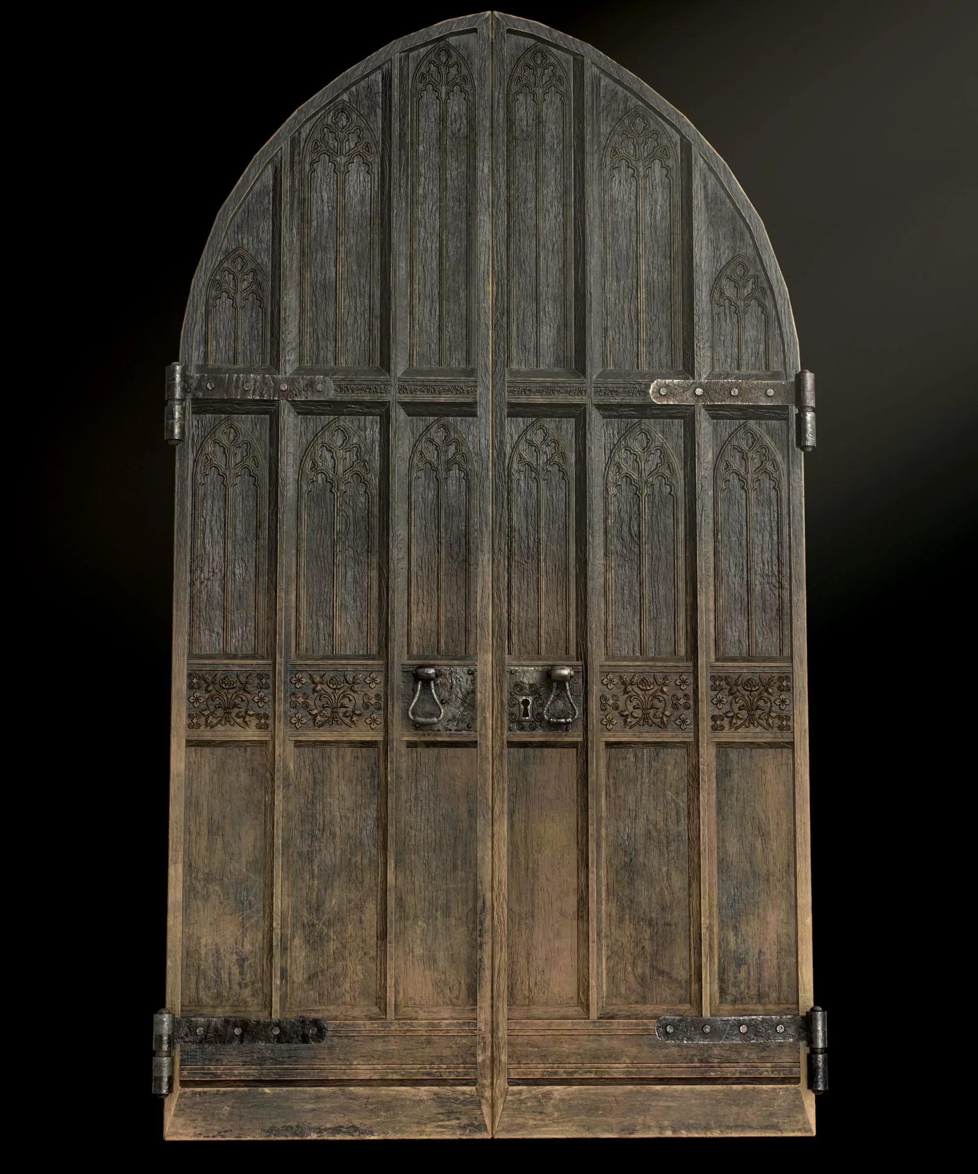 Medieval Wooden Door