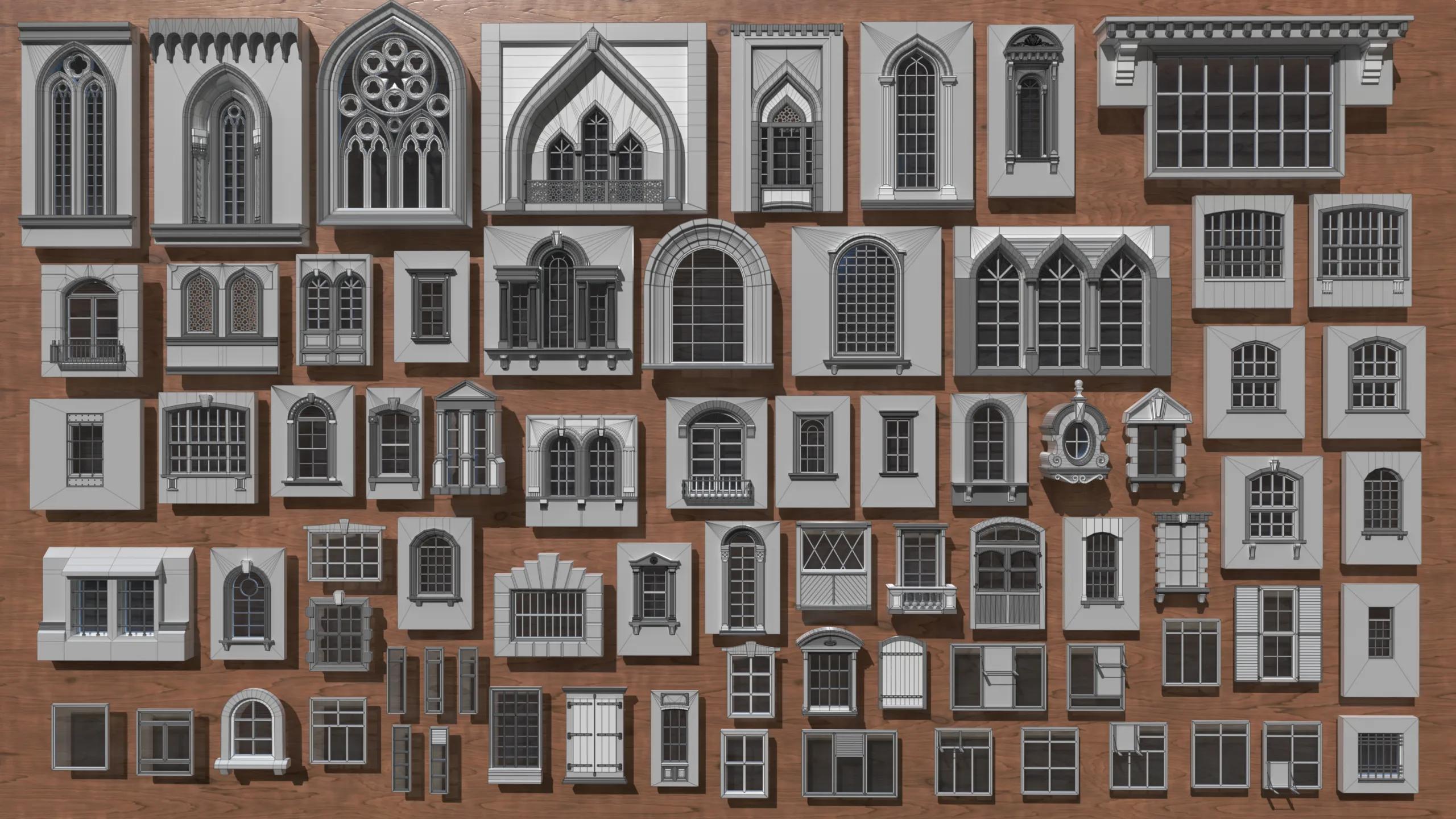 Windows Collection 1 - 75 pieces