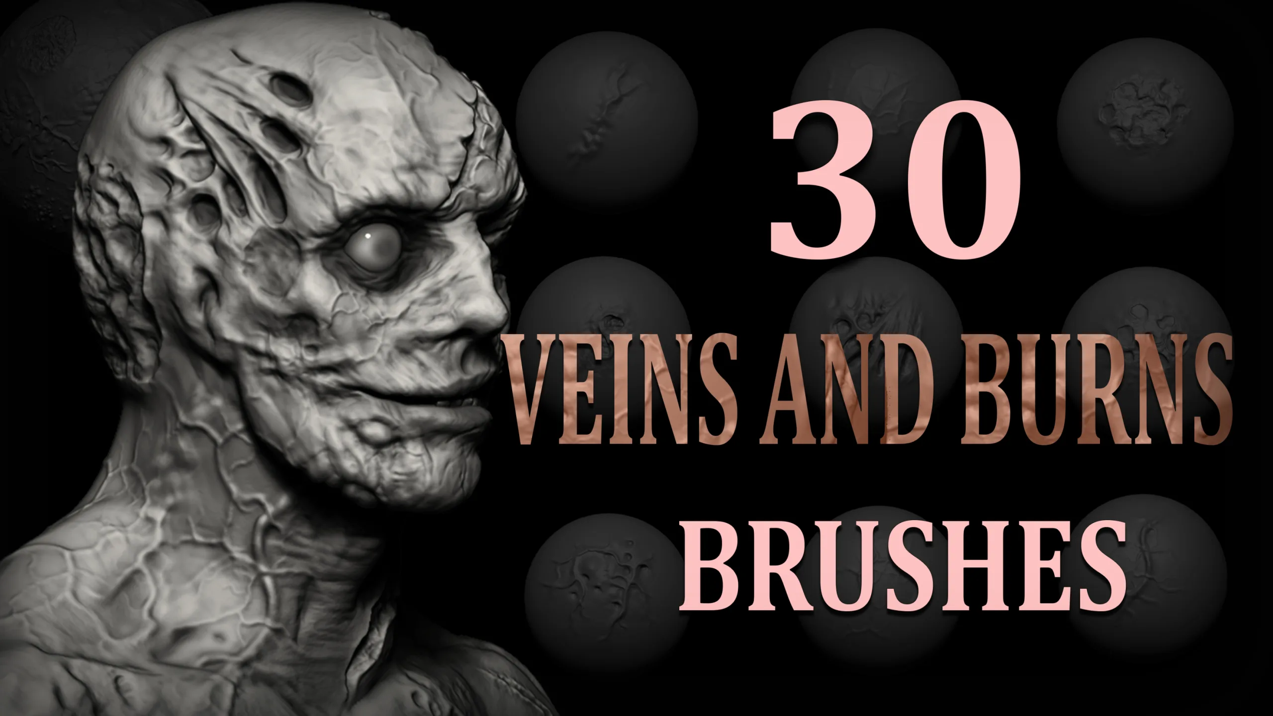 Veins and Burns Brush + Alphas