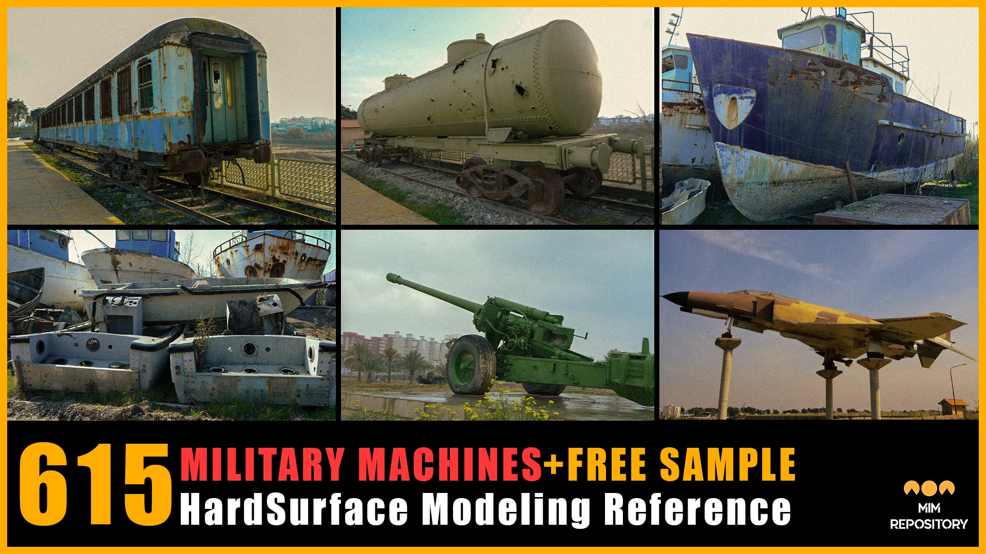 615 Military Machines Hard Surface Reference _ VOL 02