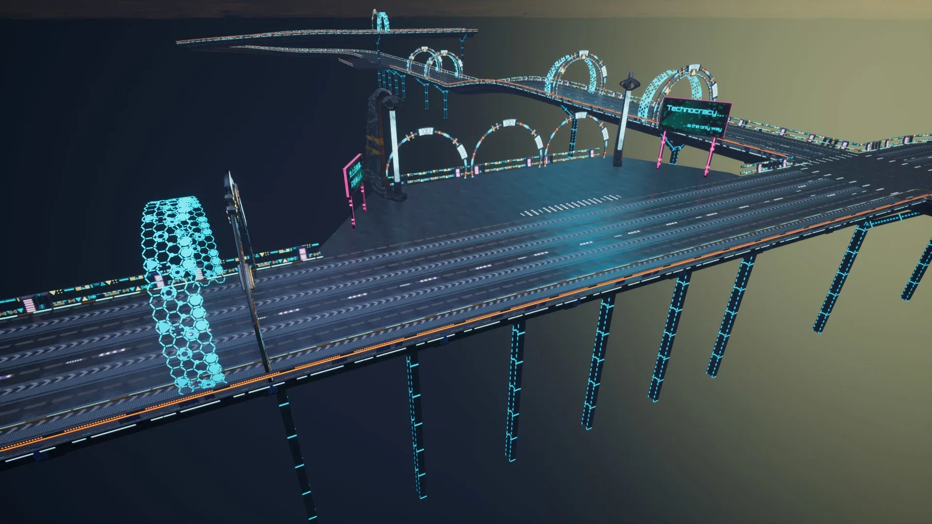 Sci Fi Road Modular - Full Version