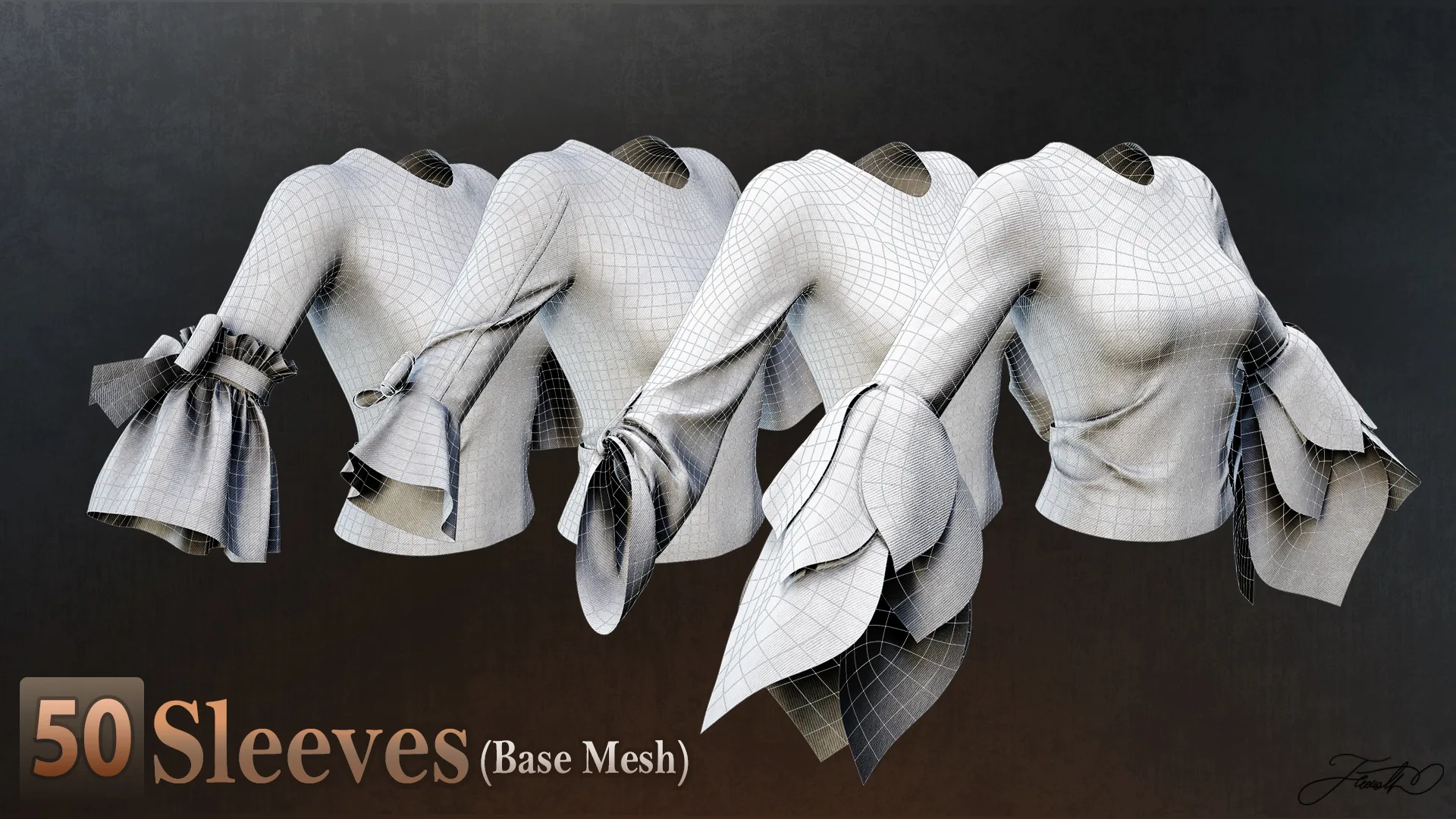 50 Sleeve (Base Mesh) - Vol 01