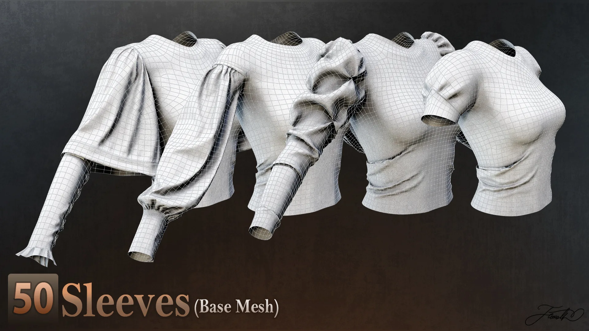 50 Sleeve (Base Mesh) - Vol 01