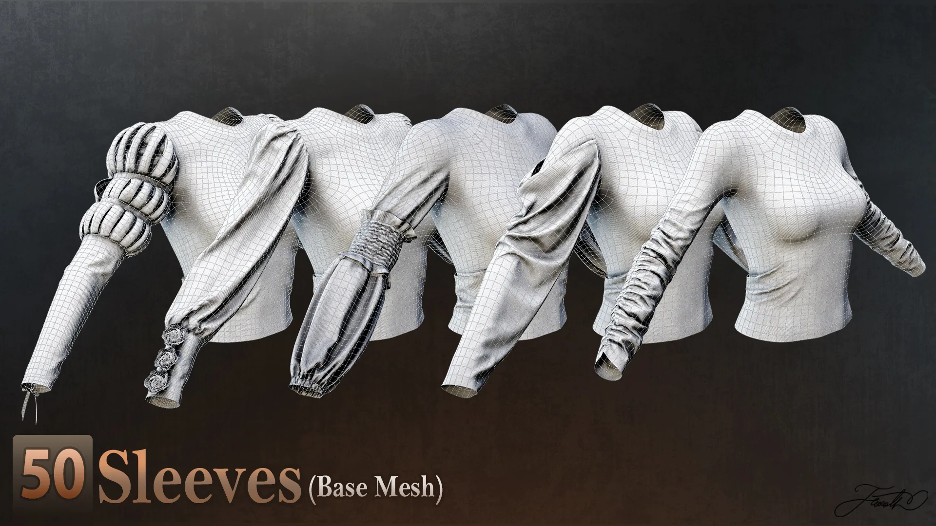 50 Sleeve (Base Mesh) - Vol 01