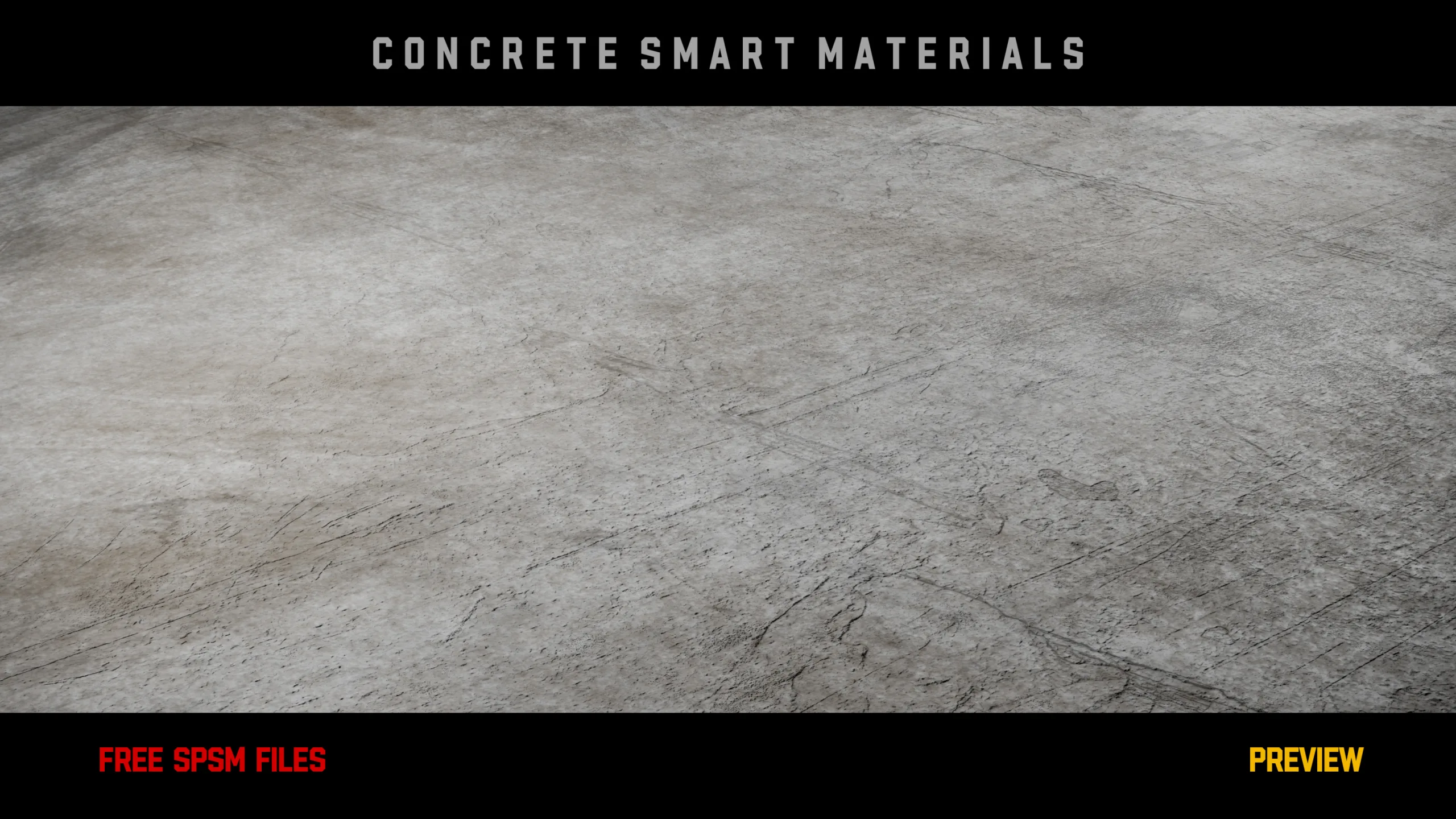 " 6 High Detailed Concrete Smart Materials " (Vol.1) - 100% FREE!