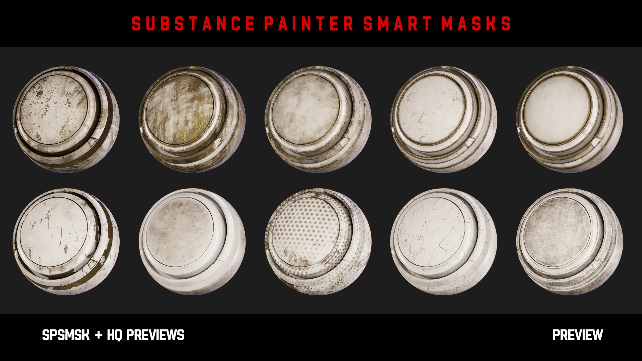 " 30 High Detailed Smart Masks " (Vol.1)