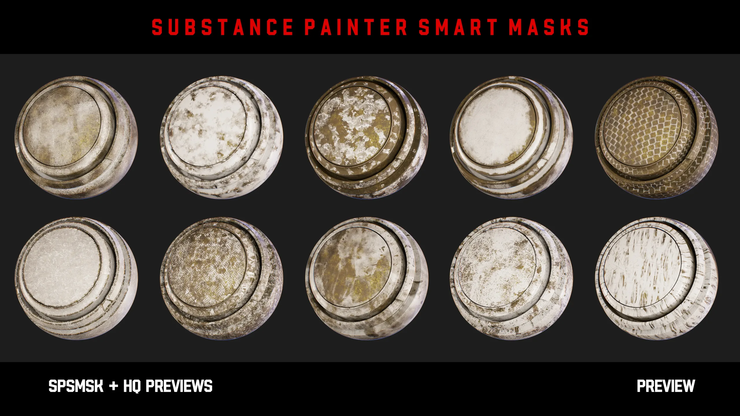 " 30 High Detailed Smart Masks " (Vol.1)