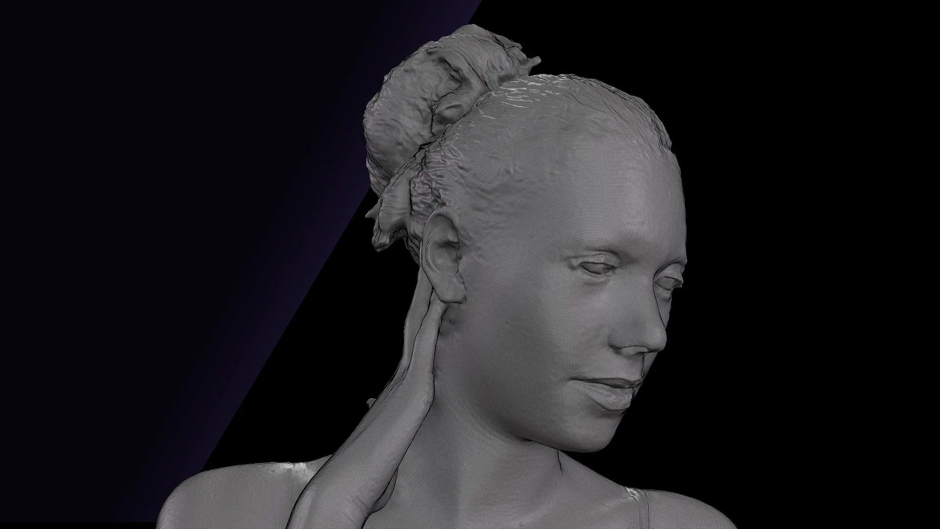 Cleaned Body Scan | 3D Model Adelle Sabelle Underwear
