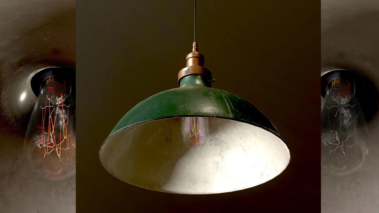 Old Pendant Lamp