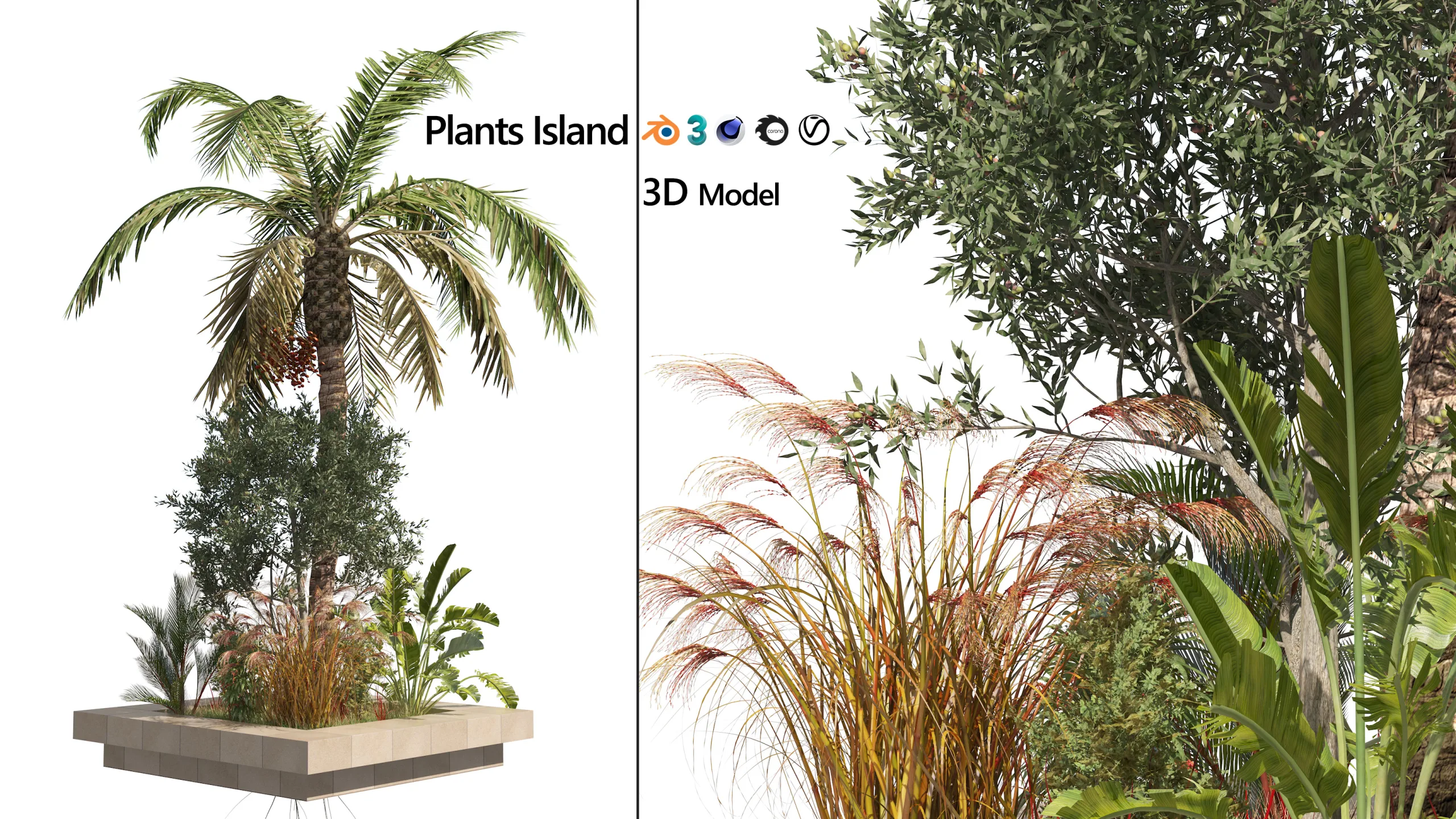 Garden Island Planter