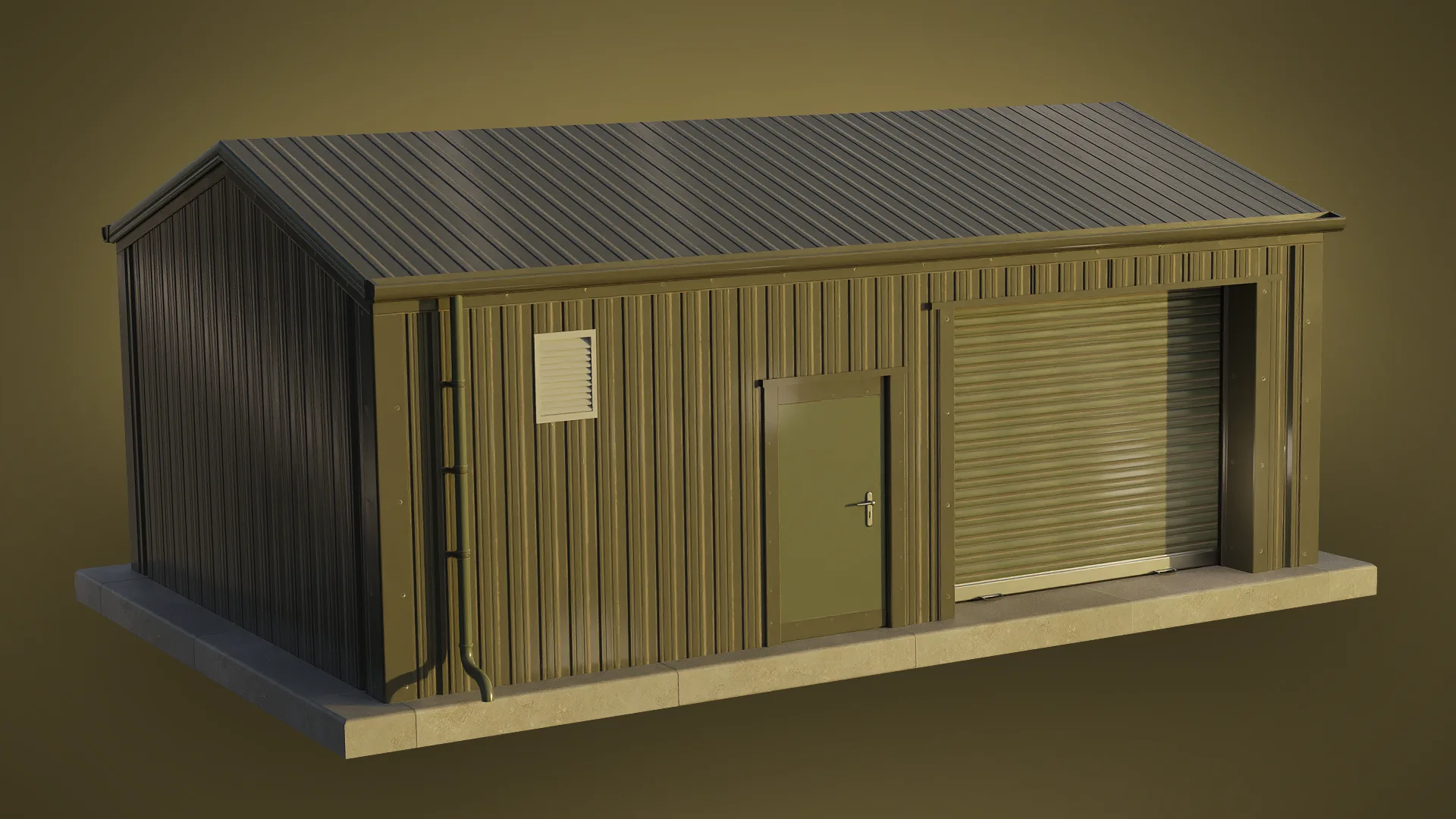 Small Garage Building