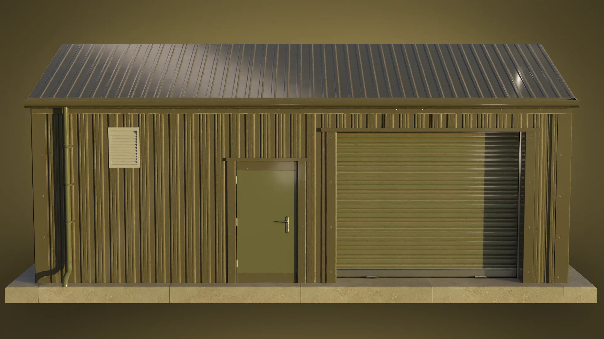 Small Garage Building