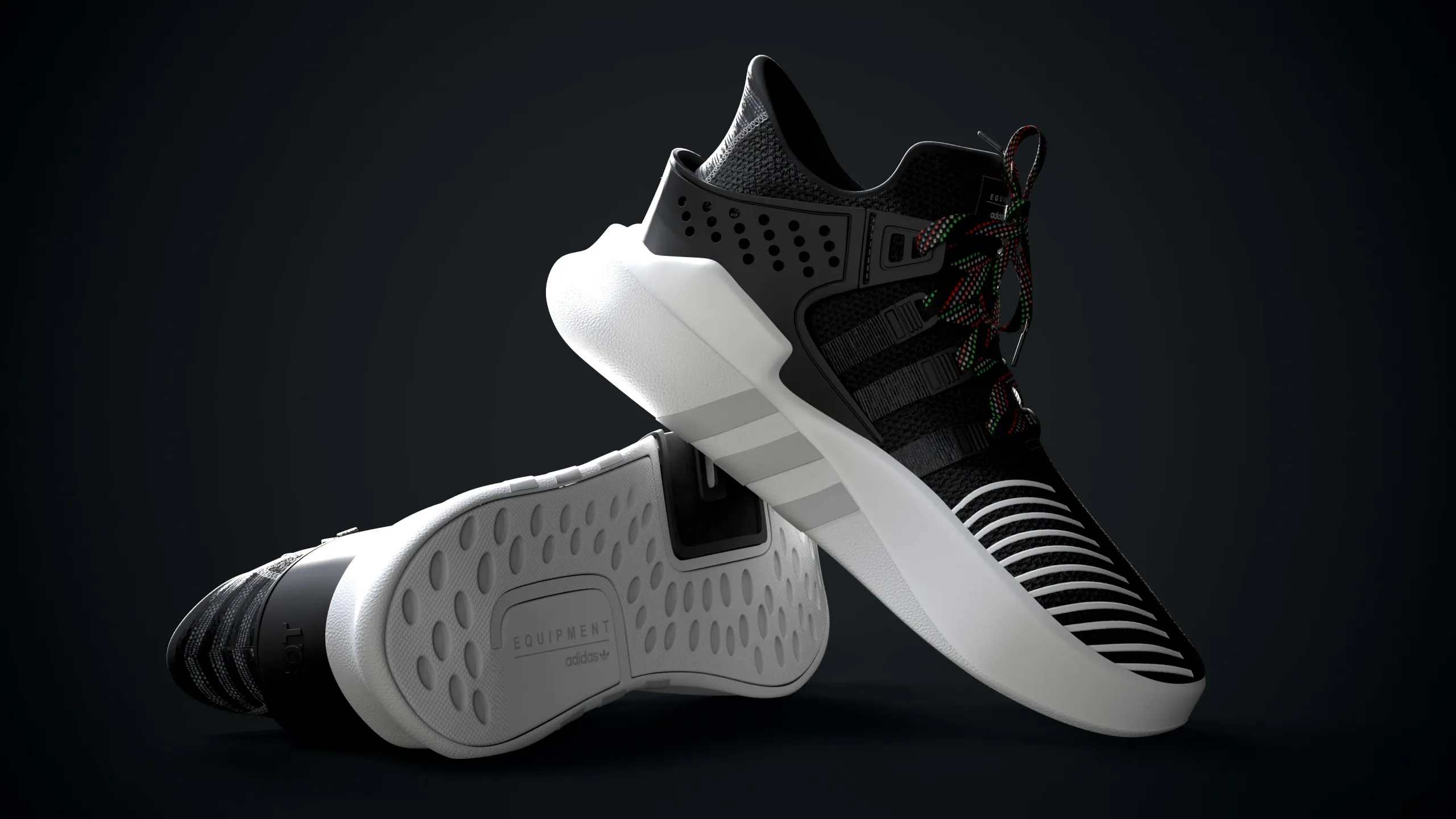 eqt bask adv black white