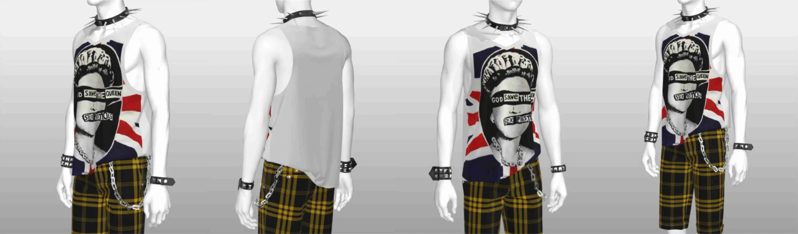 Punk Rock Outfit Vol.1 - Rebels Collection