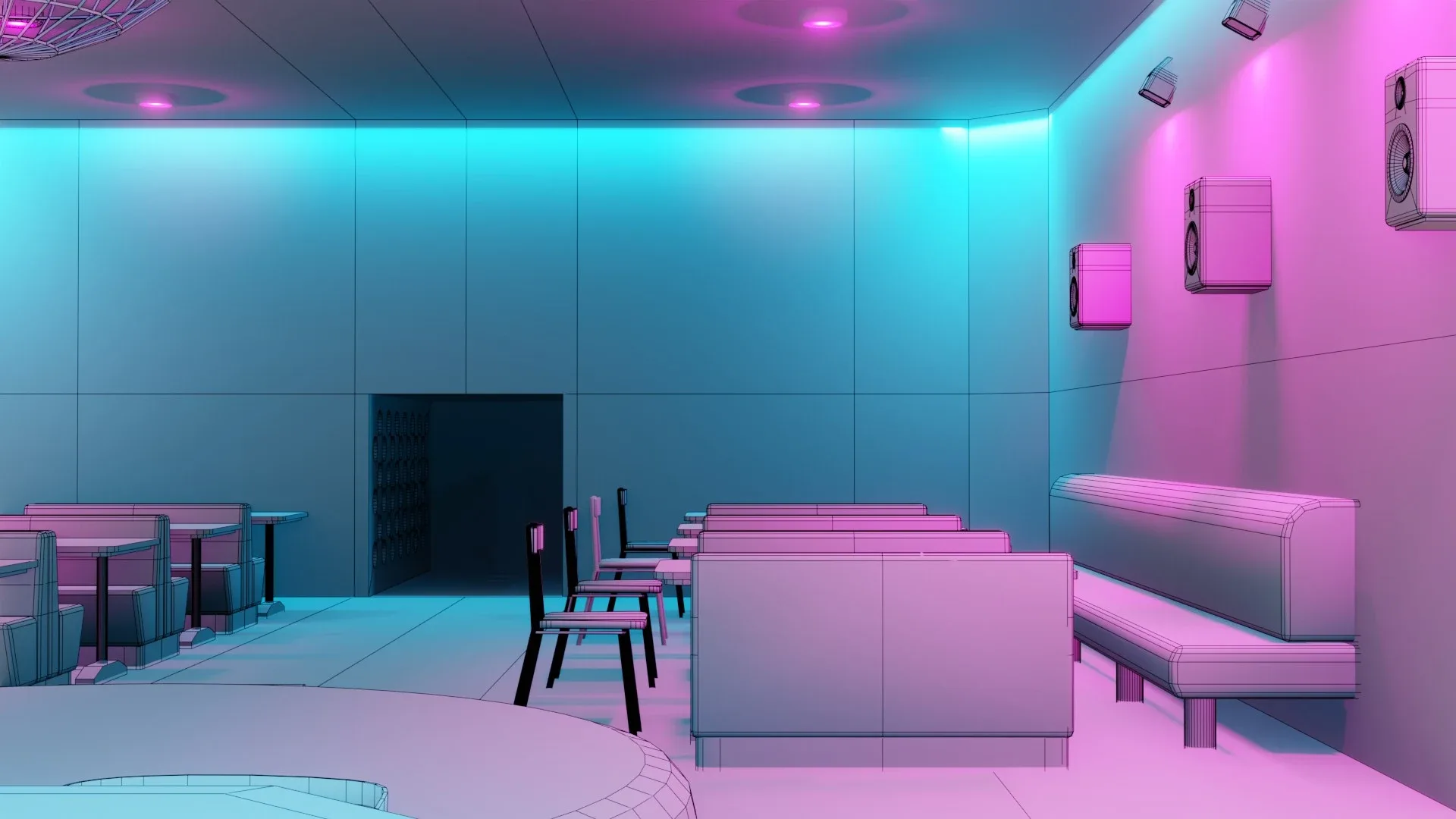 Night Club - Low Poly - Game Ready