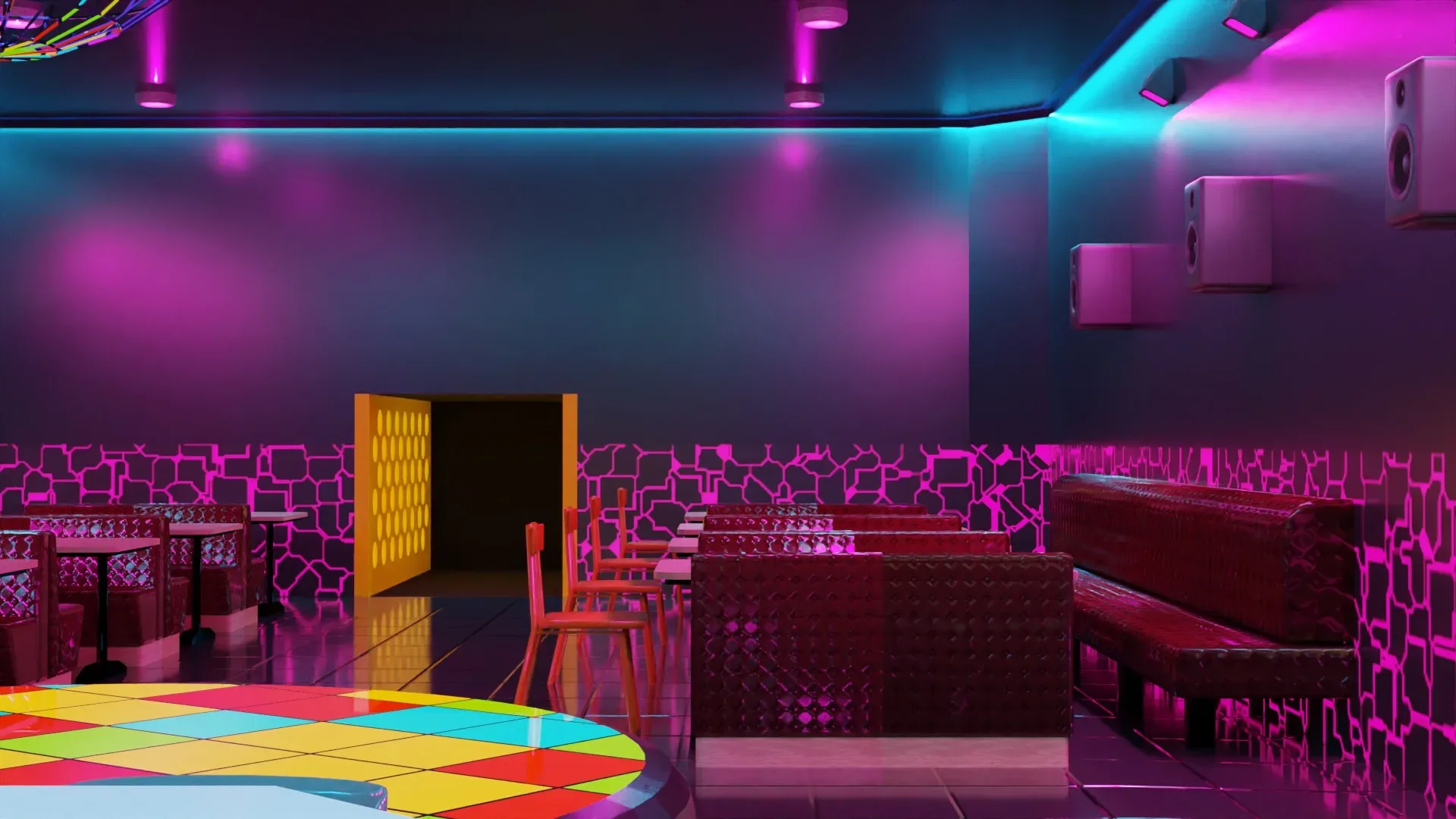 Night Club - Low Poly - Game Ready