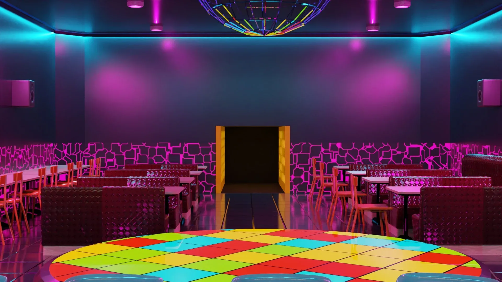 Night Club - Low Poly - Game Ready