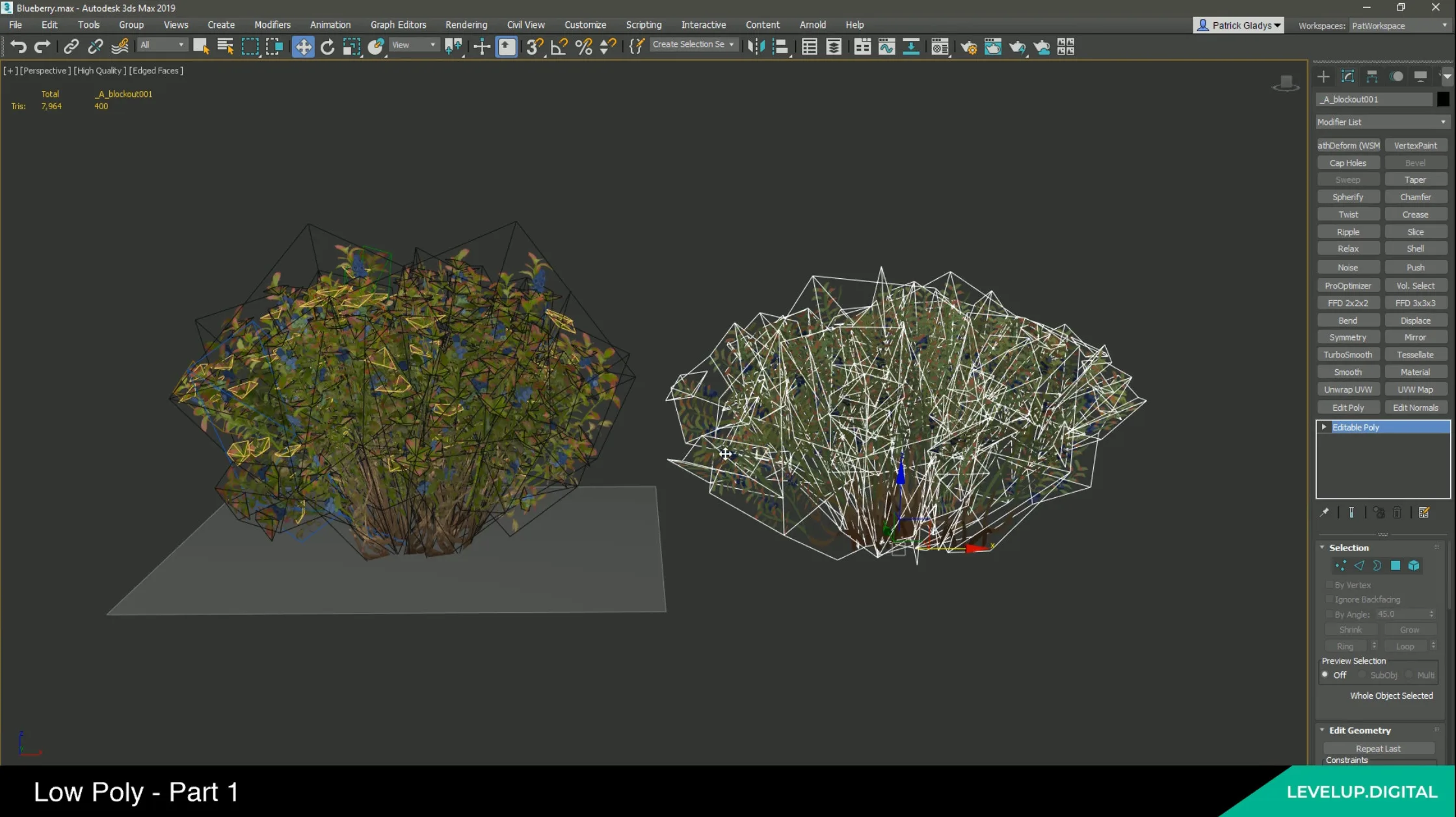 Creating Game-Ready Vegetation | Patrick Gladys