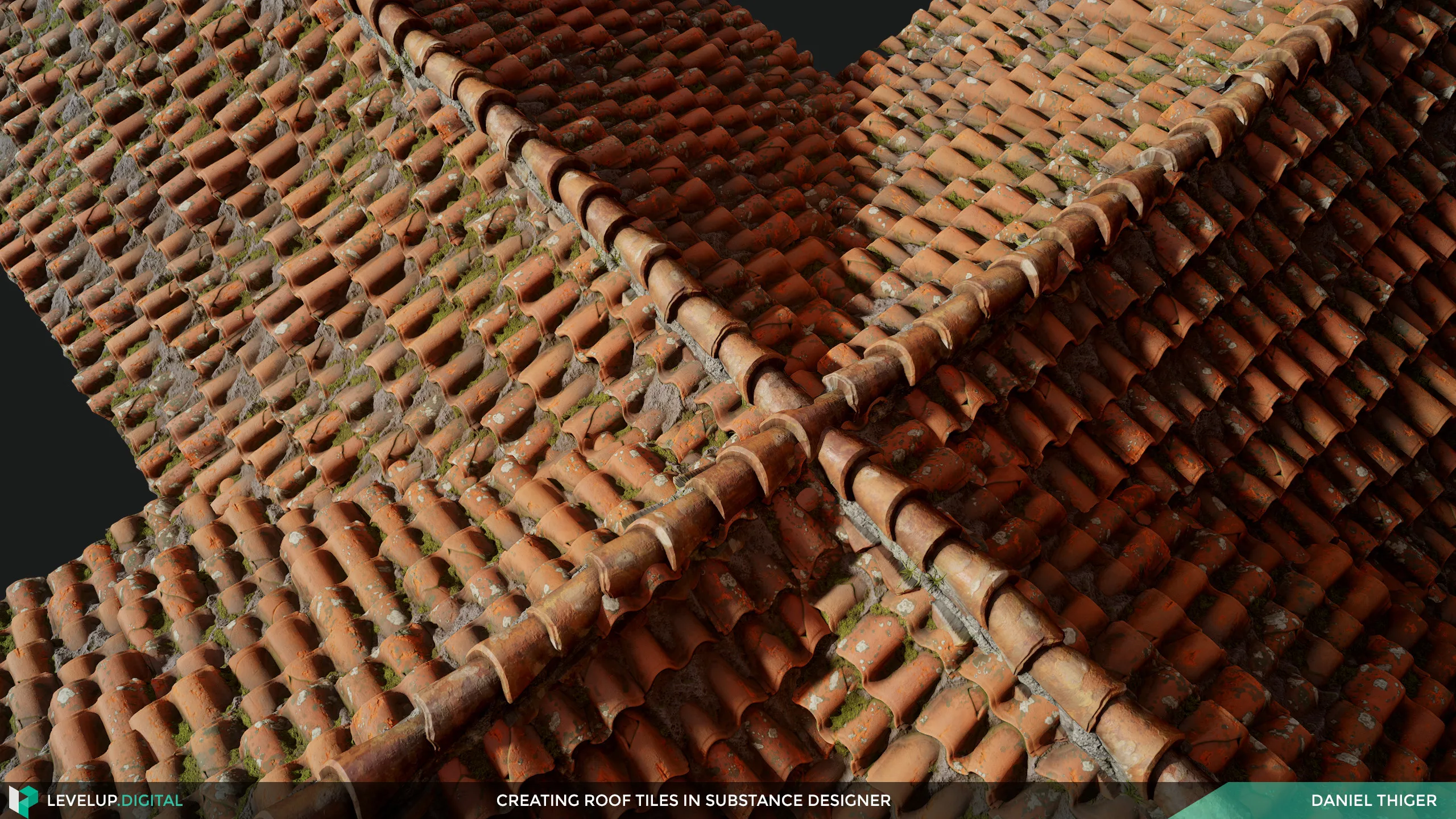 Creating Roof Tiles in Substance Designer | Daniel Thiger