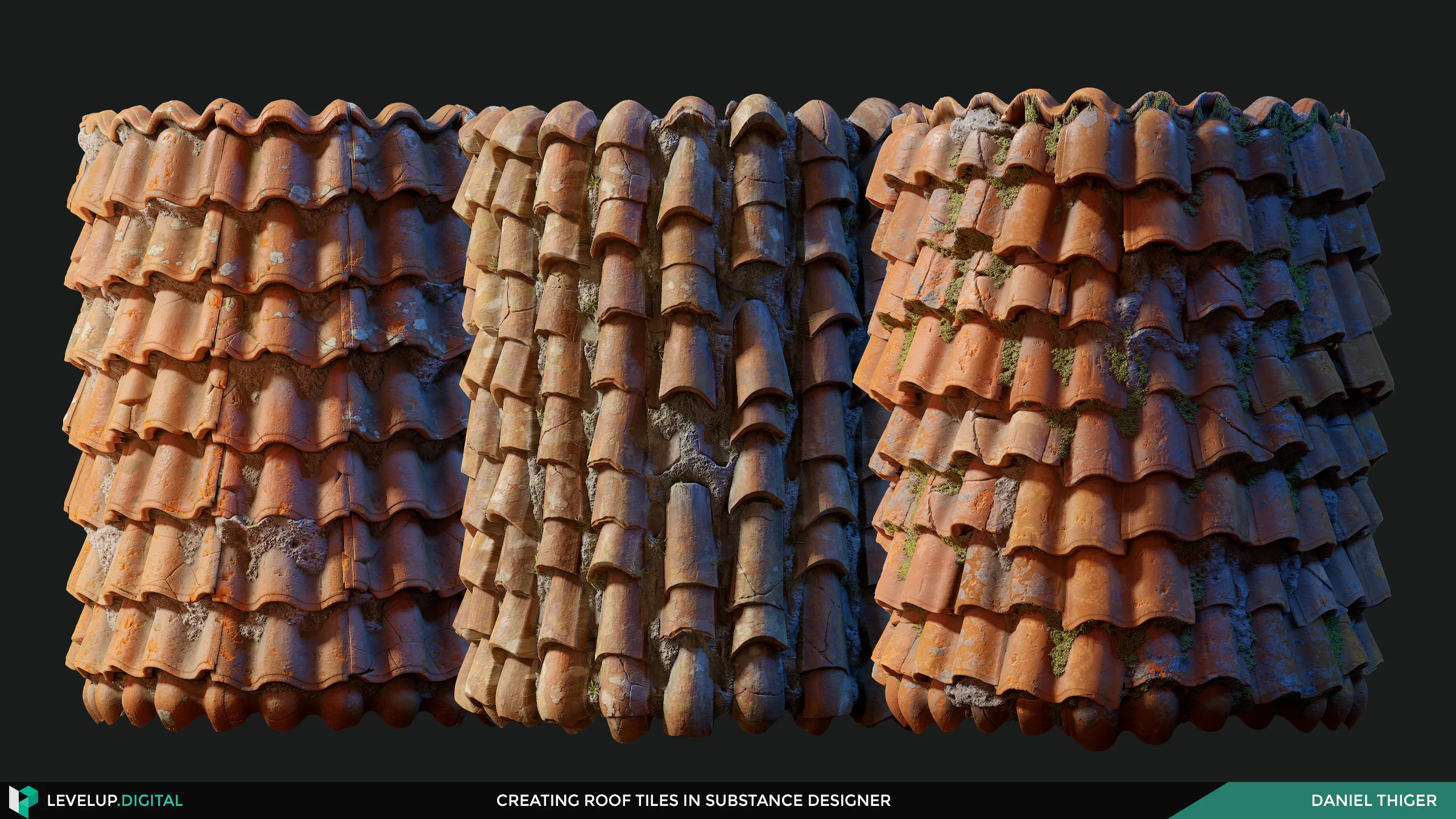 Creating Roof Tiles in Substance Designer | Daniel Thiger
