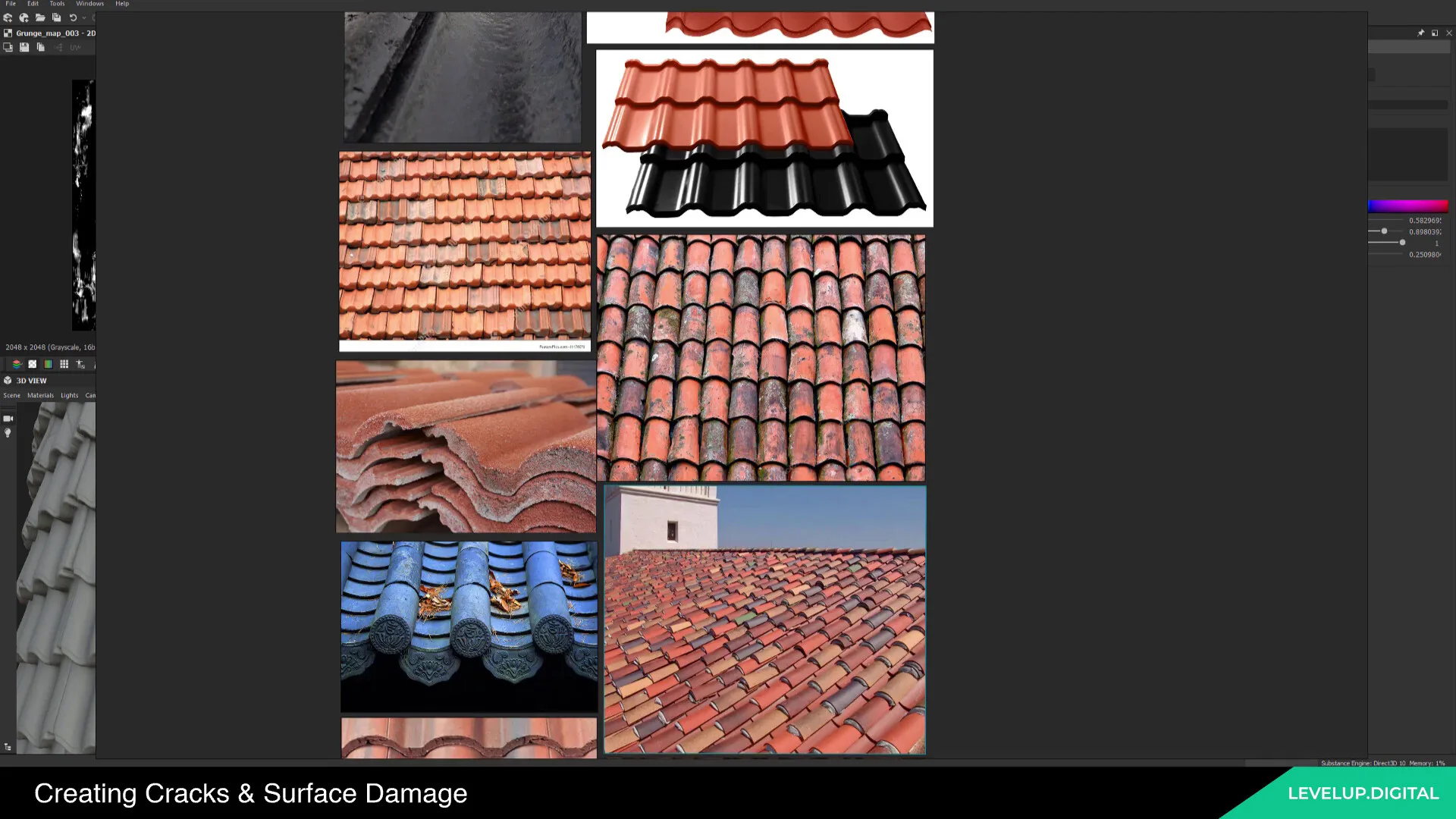 Creating Roof Tiles in Substance Designer | Daniel Thiger