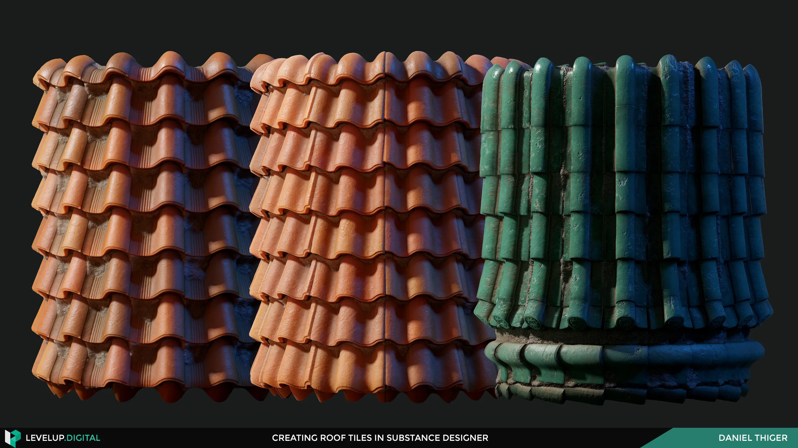 Creating Roof Tiles in Substance Designer | Daniel Thiger