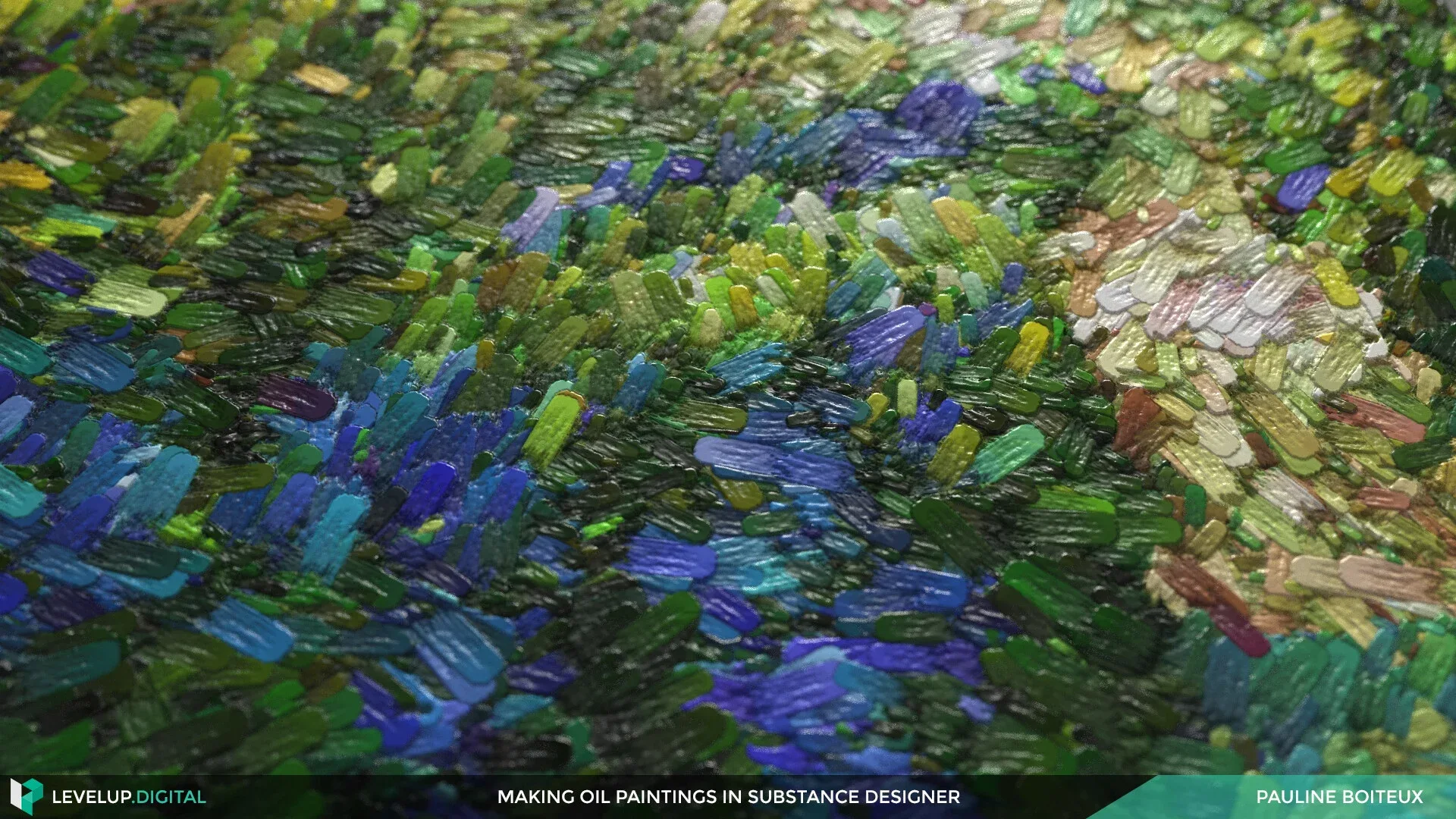 Making Oil Paintings in Substance Designer | Pauline Boiteux