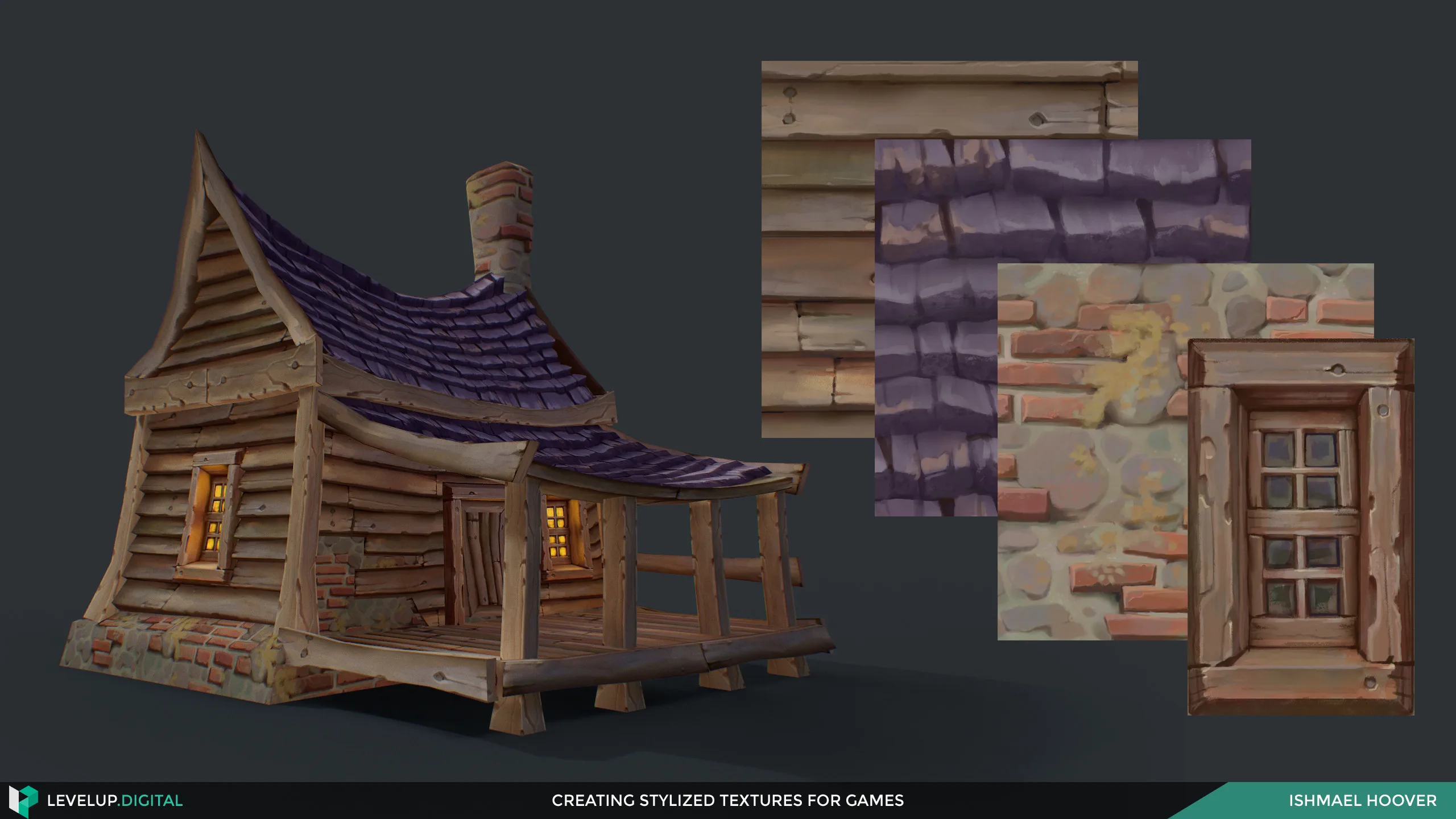 Creating Stylized Textures for Games | Ishmael Hoover