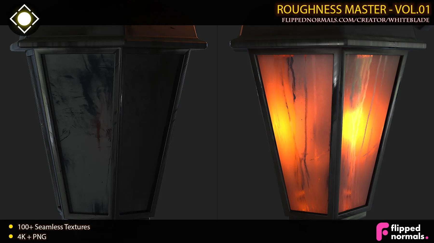 Roughness Master VOL 01 - 100+ Grunges & Imperfection Texture Pack