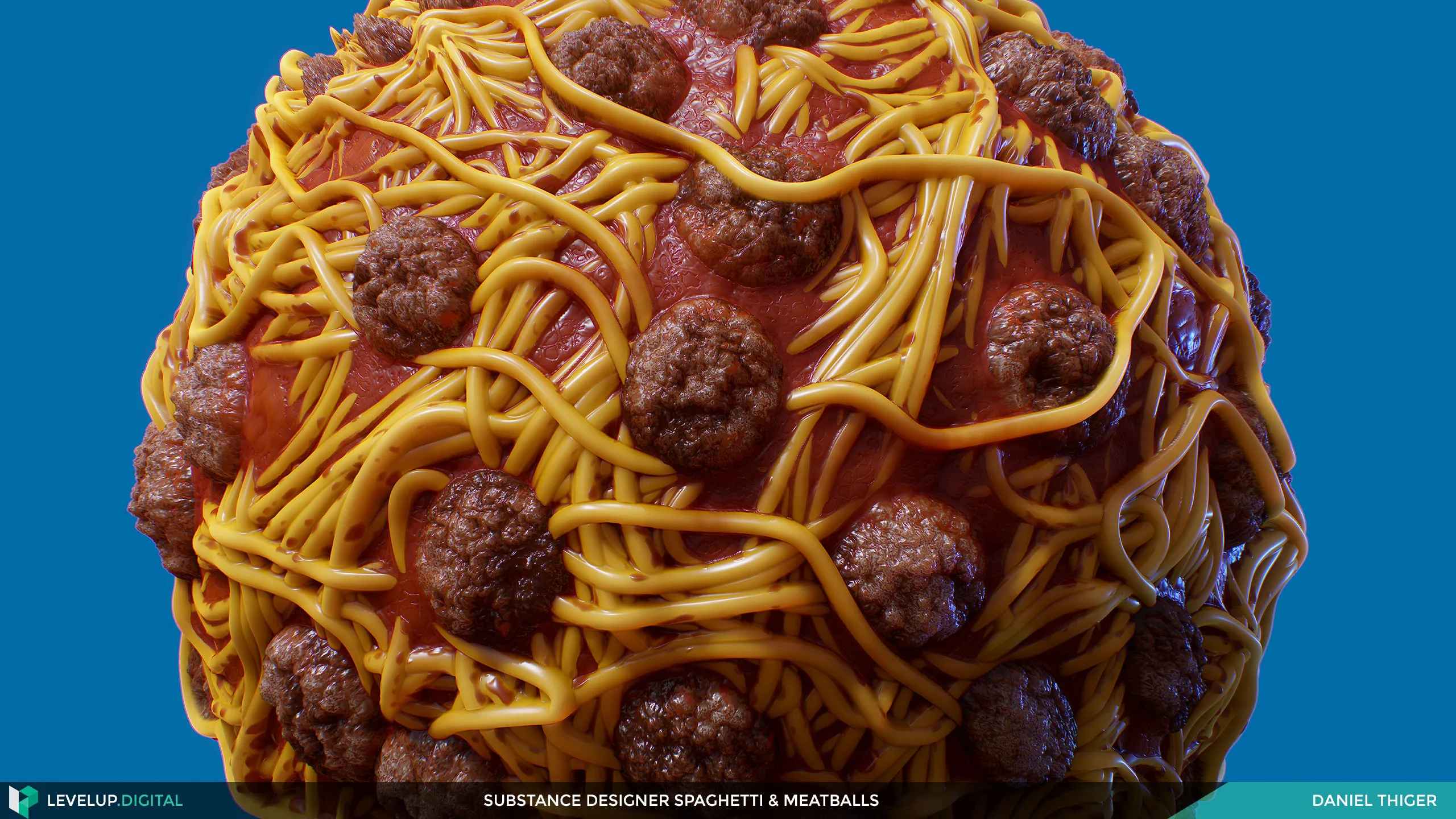 Substance Designer Spaghetti & Meatballs | Daniel Thiger