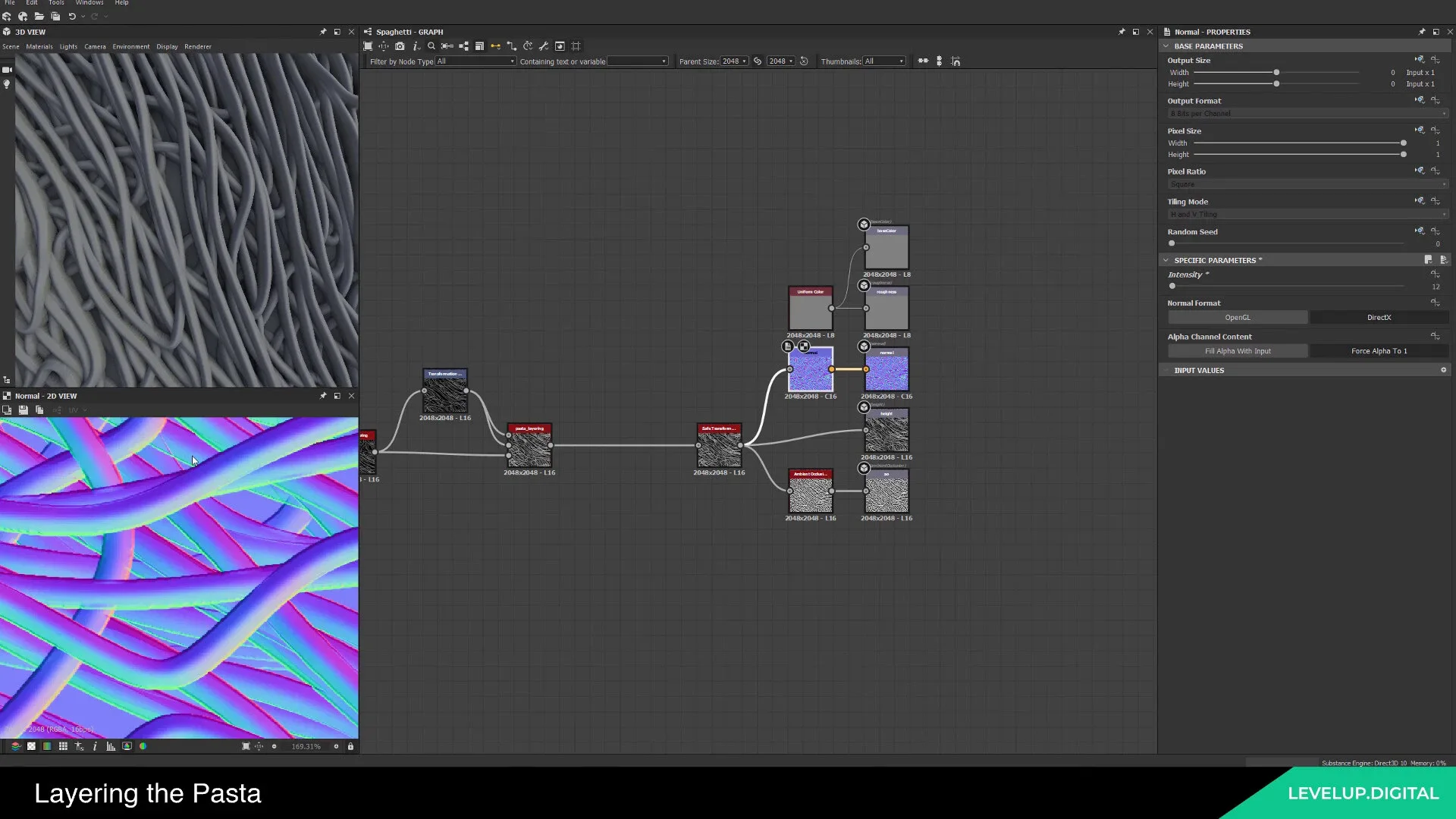 Substance Designer Spaghetti & Meatballs | Daniel Thiger