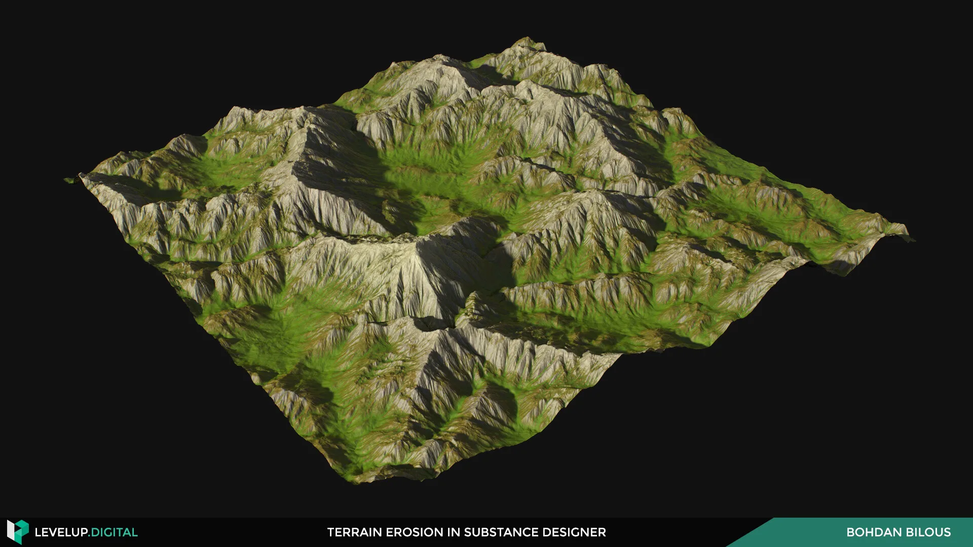 Terrain Erosion in Substance Designer | Bohdan Bilous