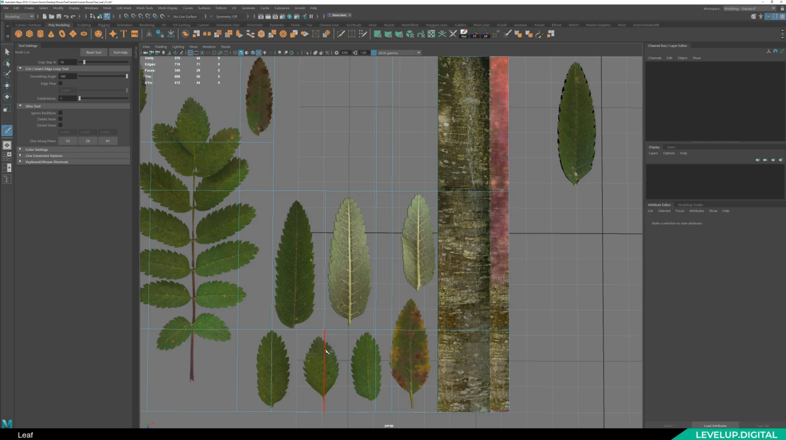 Game-Ready Tree Creation from Maya to Unreal | Simon Barle