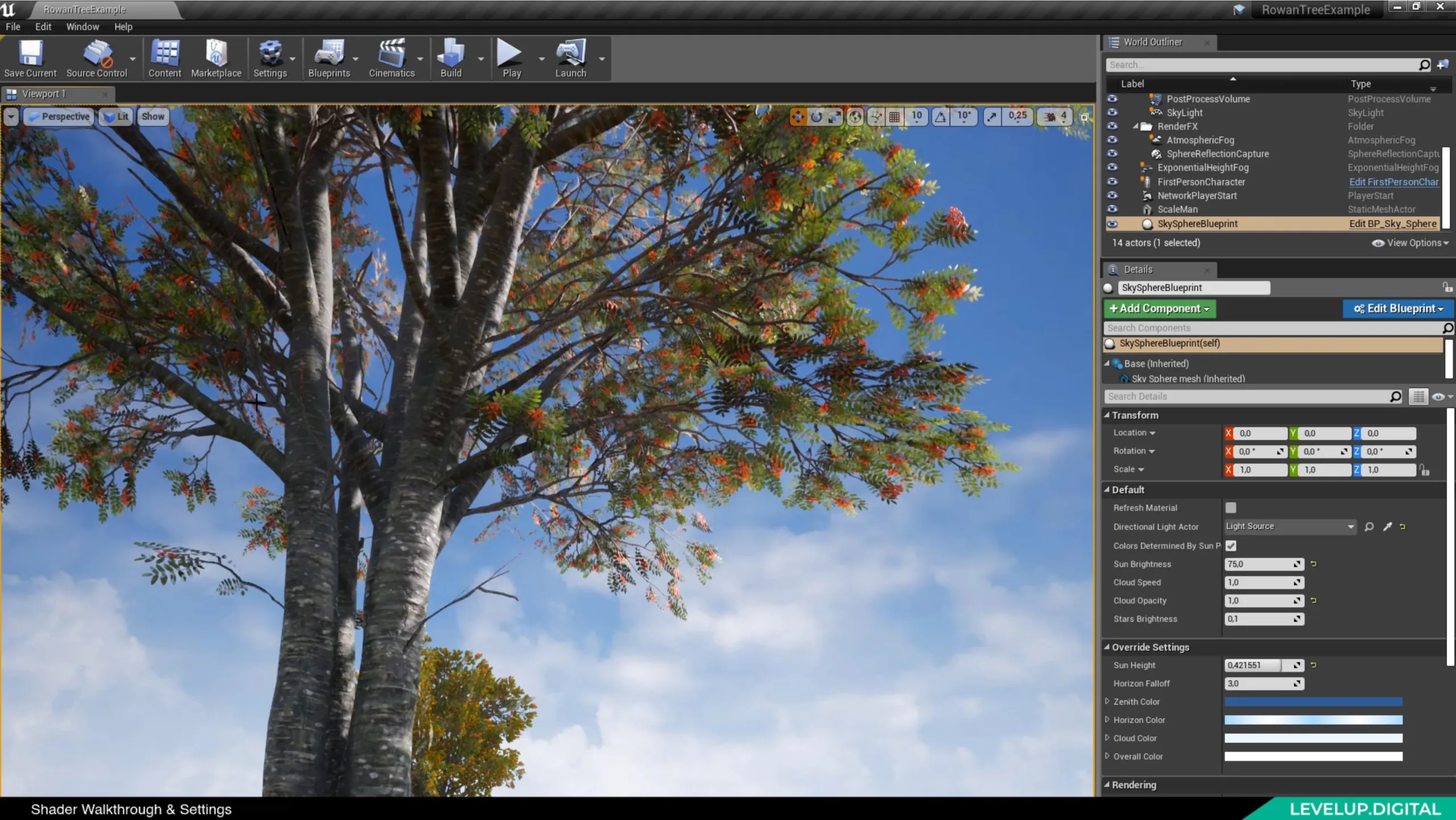 Game-Ready Tree Creation from Maya to Unreal | Simon Barle