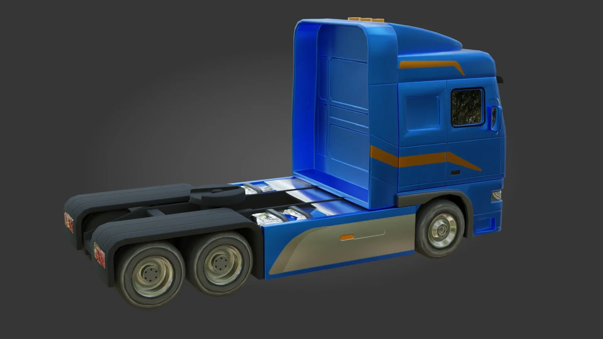 Truck - Low Poly - Game Ready - PBR