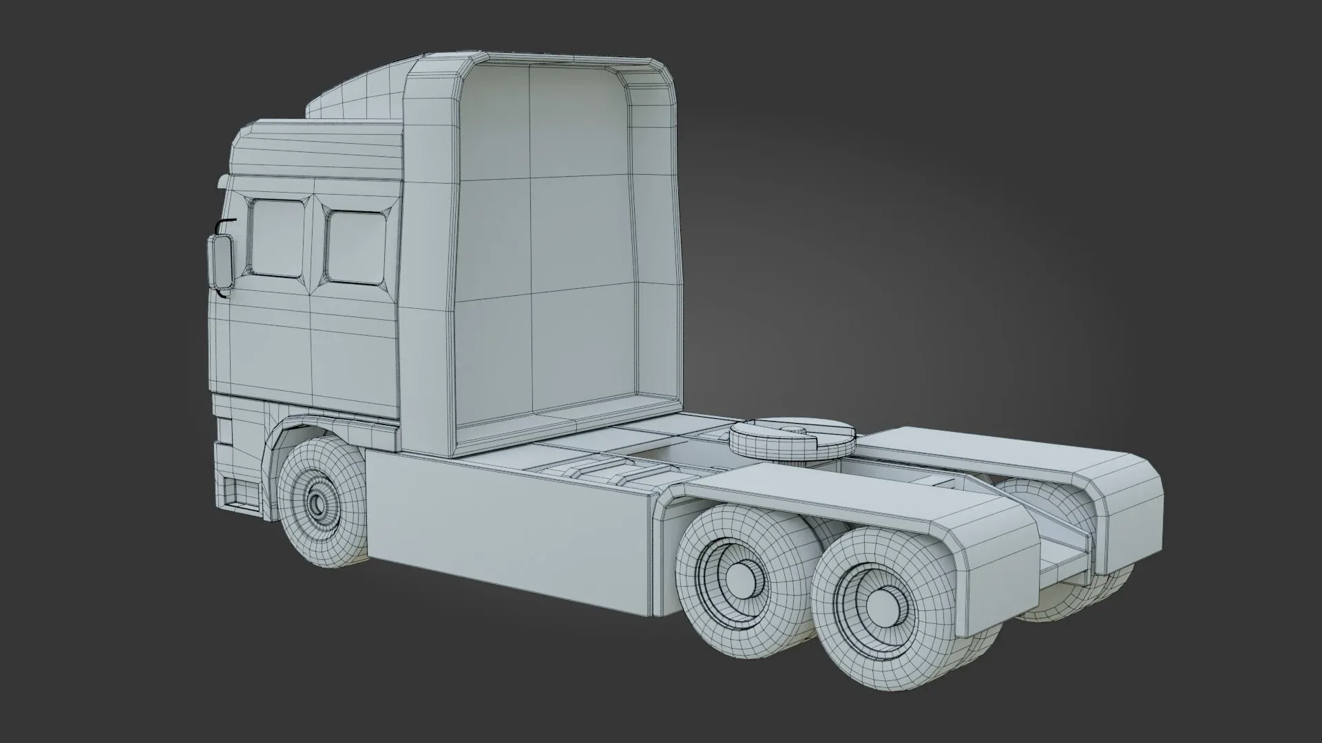 Truck - Low Poly - Game Ready - PBR