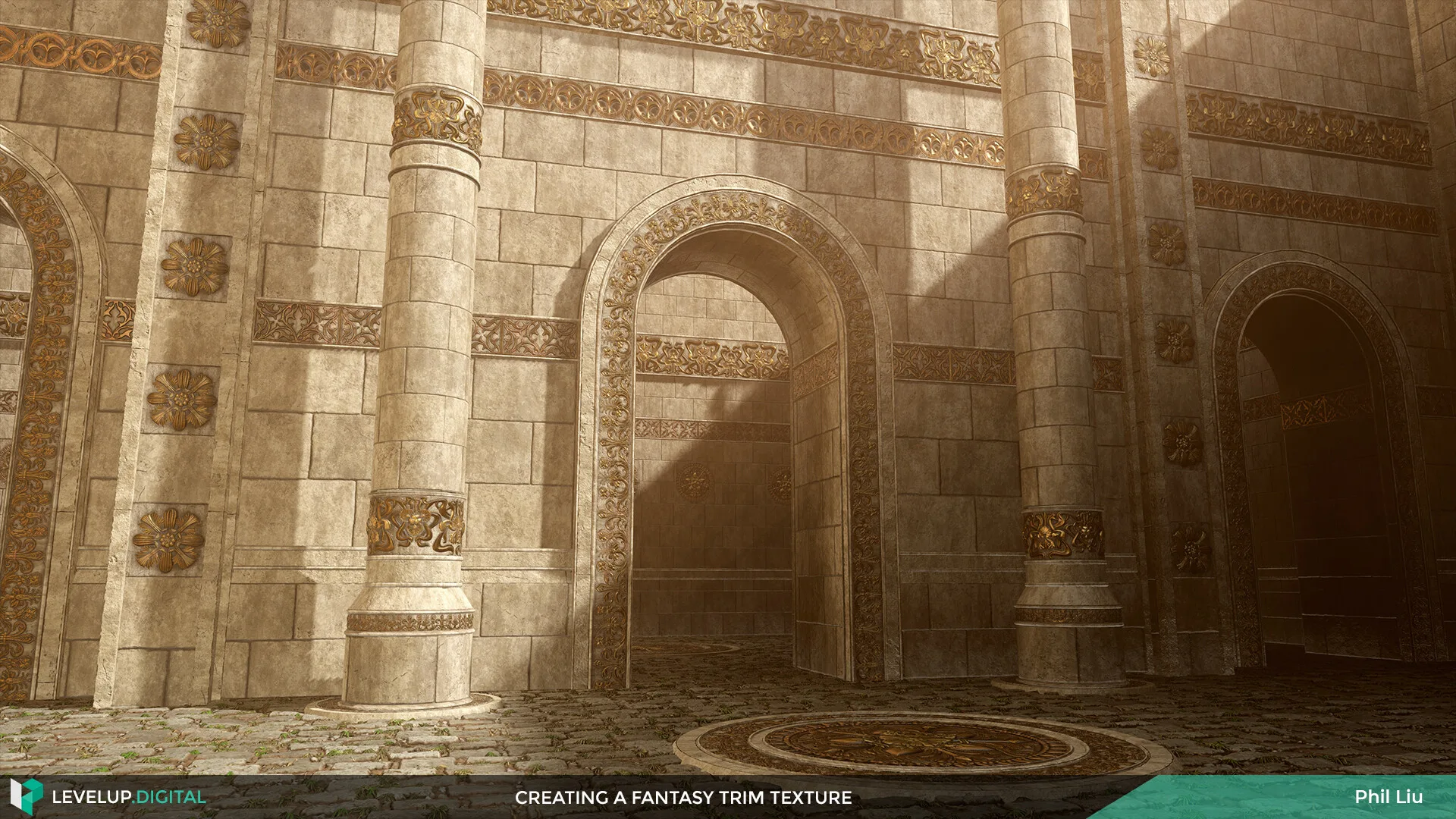 Creating a Fantasy Trim Texture | Phil Liu