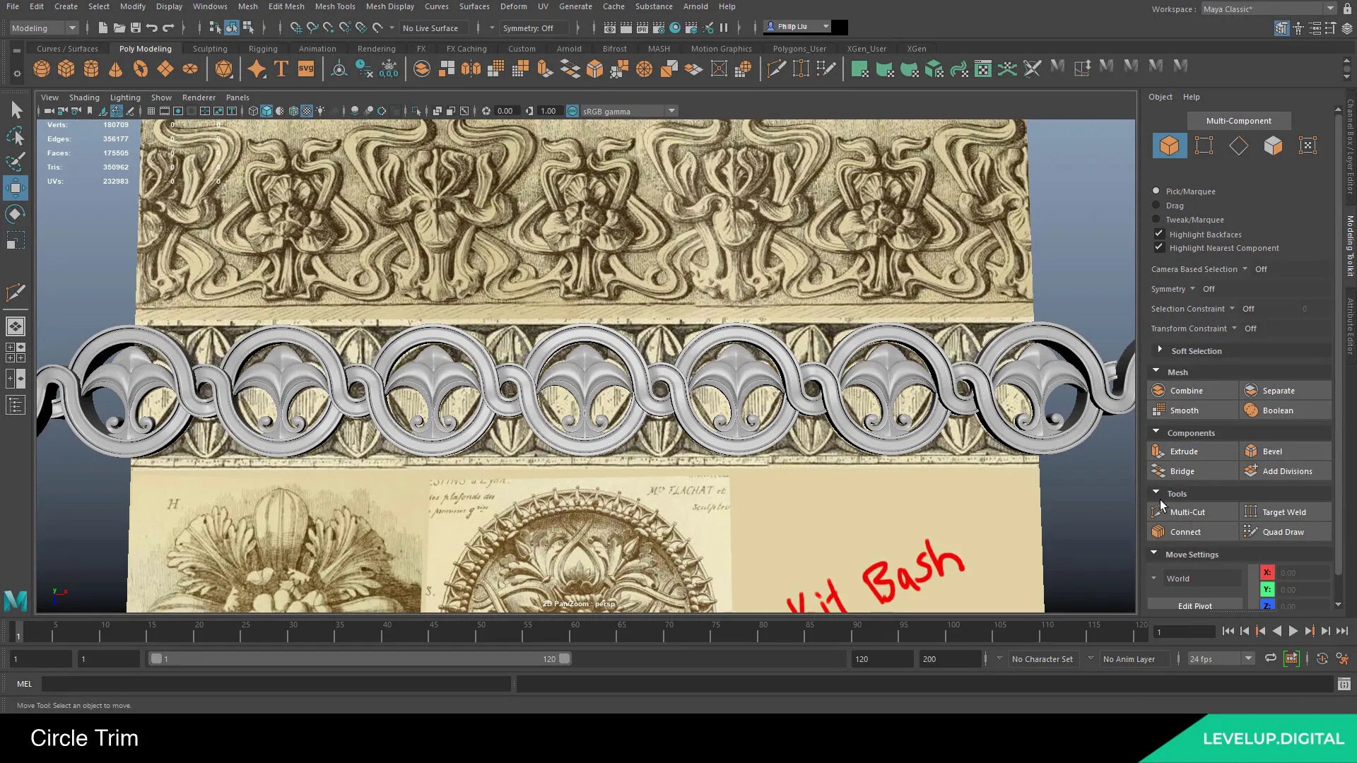 Creating a Fantasy Trim Texture | Phil Liu