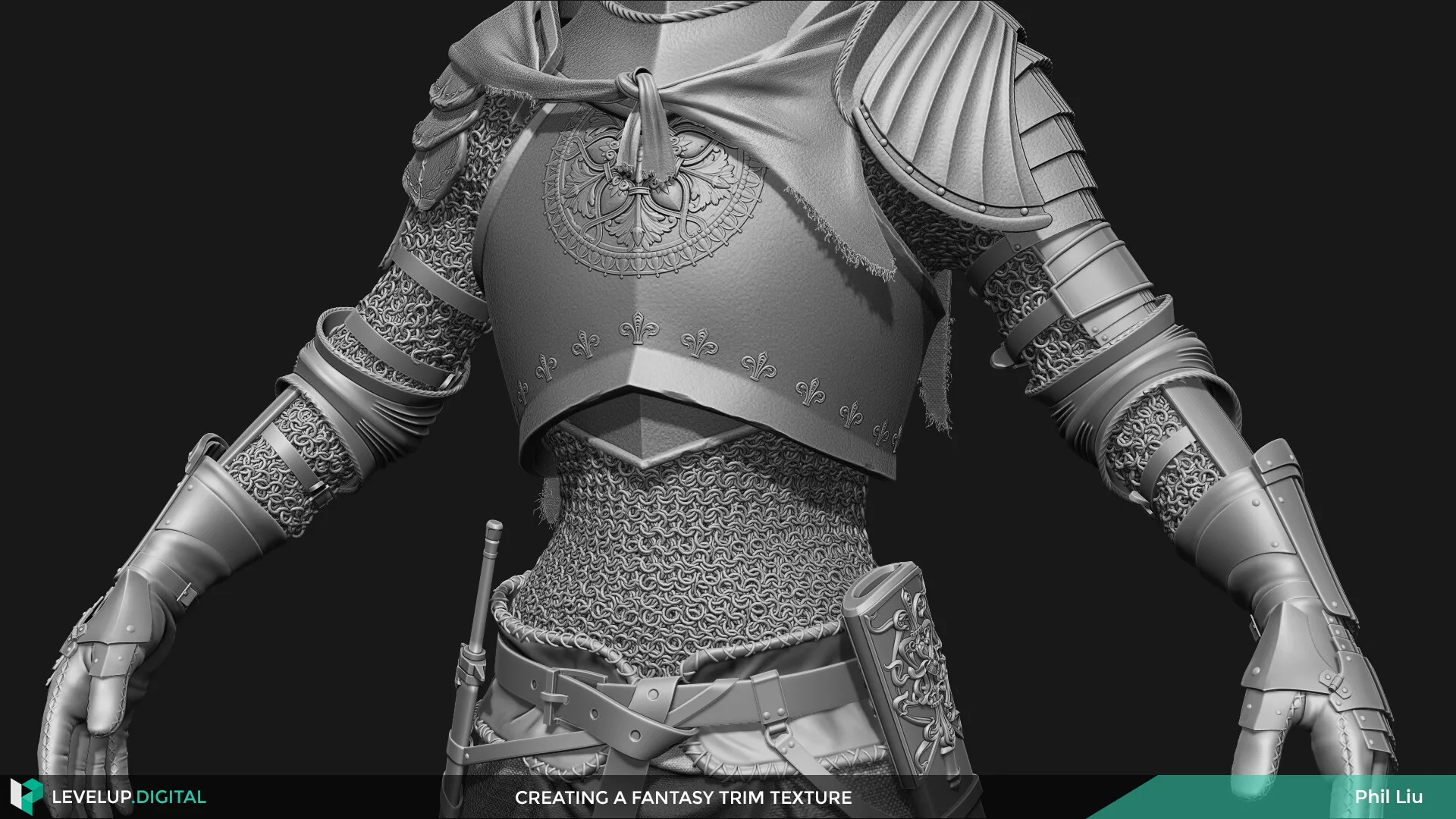 Creating a Fantasy Trim Texture | Phil Liu