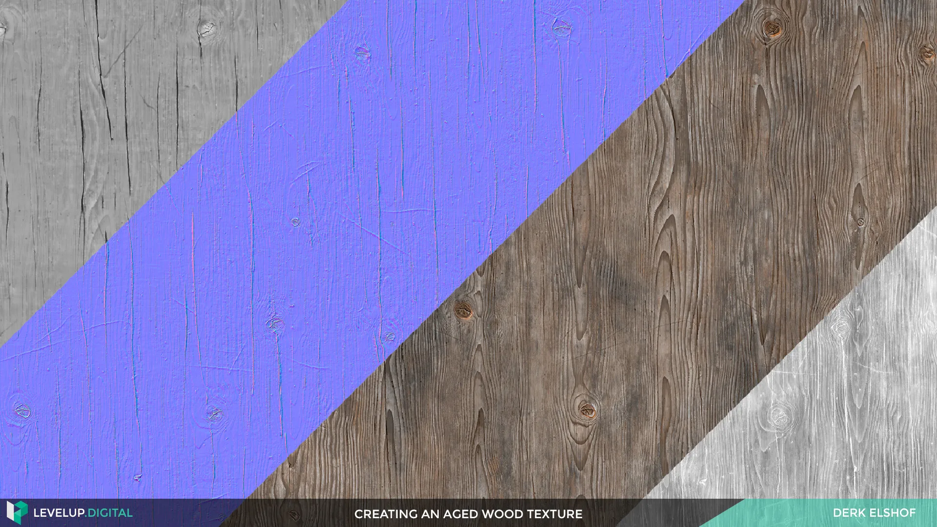 Creating an Aged Wood Texture in Substance Designer | Derk Elshof