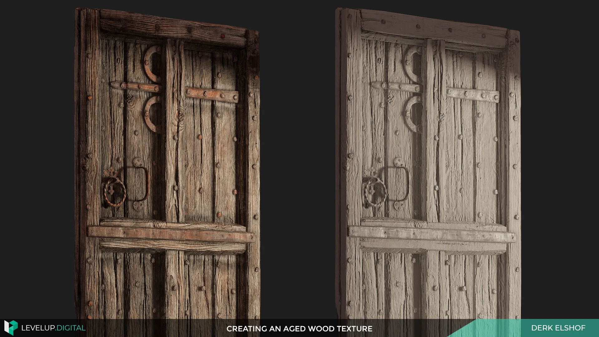 Creating an Aged Wood Texture in Substance Designer | Derk Elshof