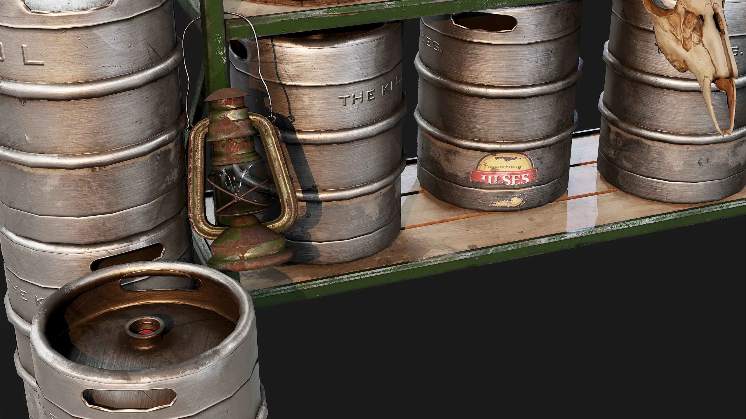 Beer Keg Pack - PBR Game Ready