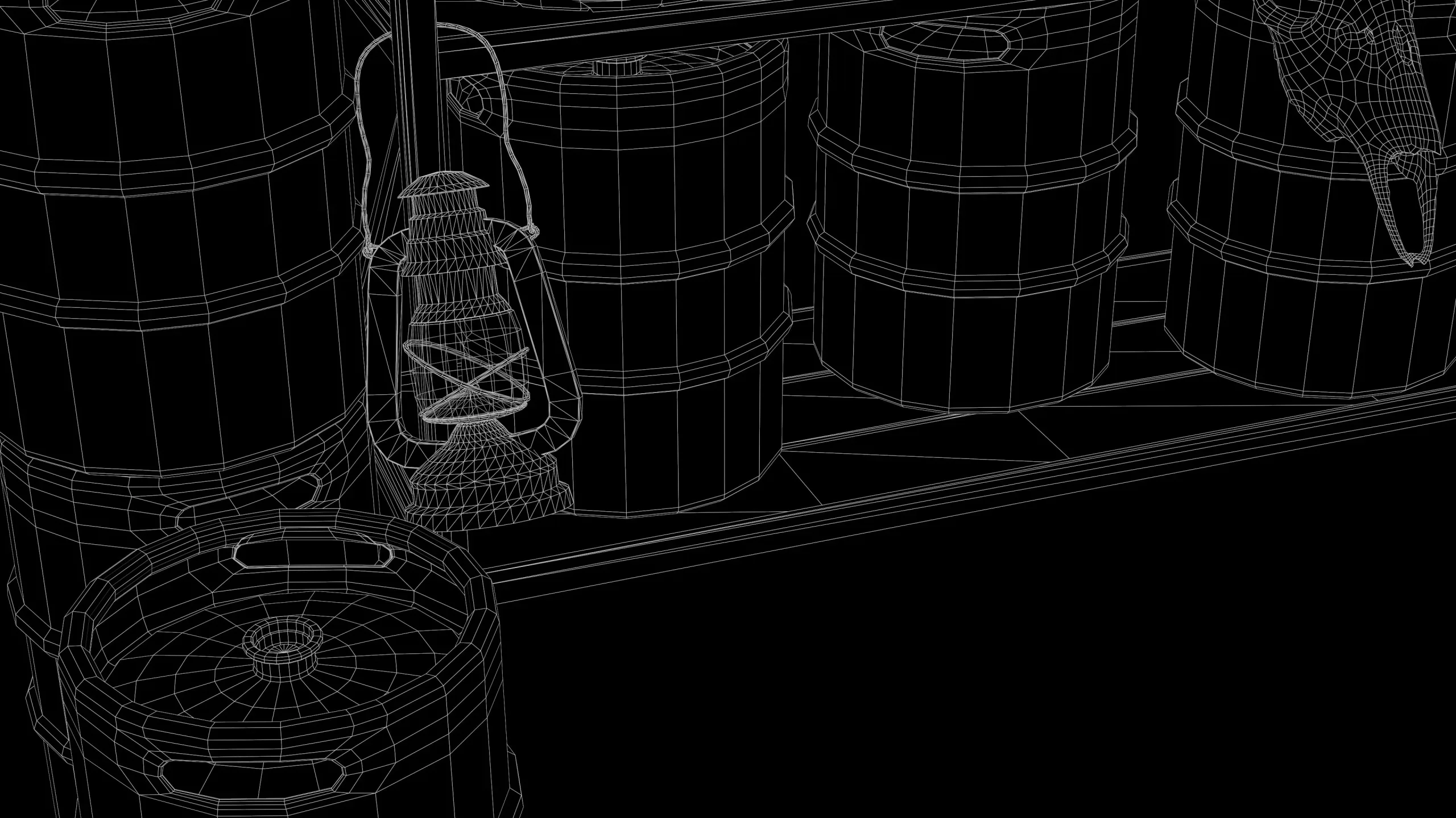 Beer Keg Pack PBR Game Ready FlippedNormals