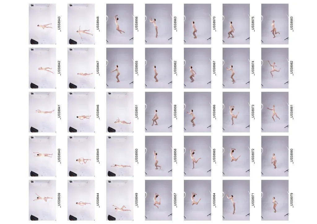 1010+ Female Ballet Reference Images - Draped