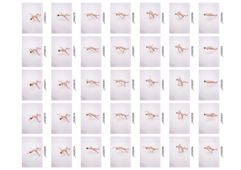 820+ Female Ballet Reference Images - Nude